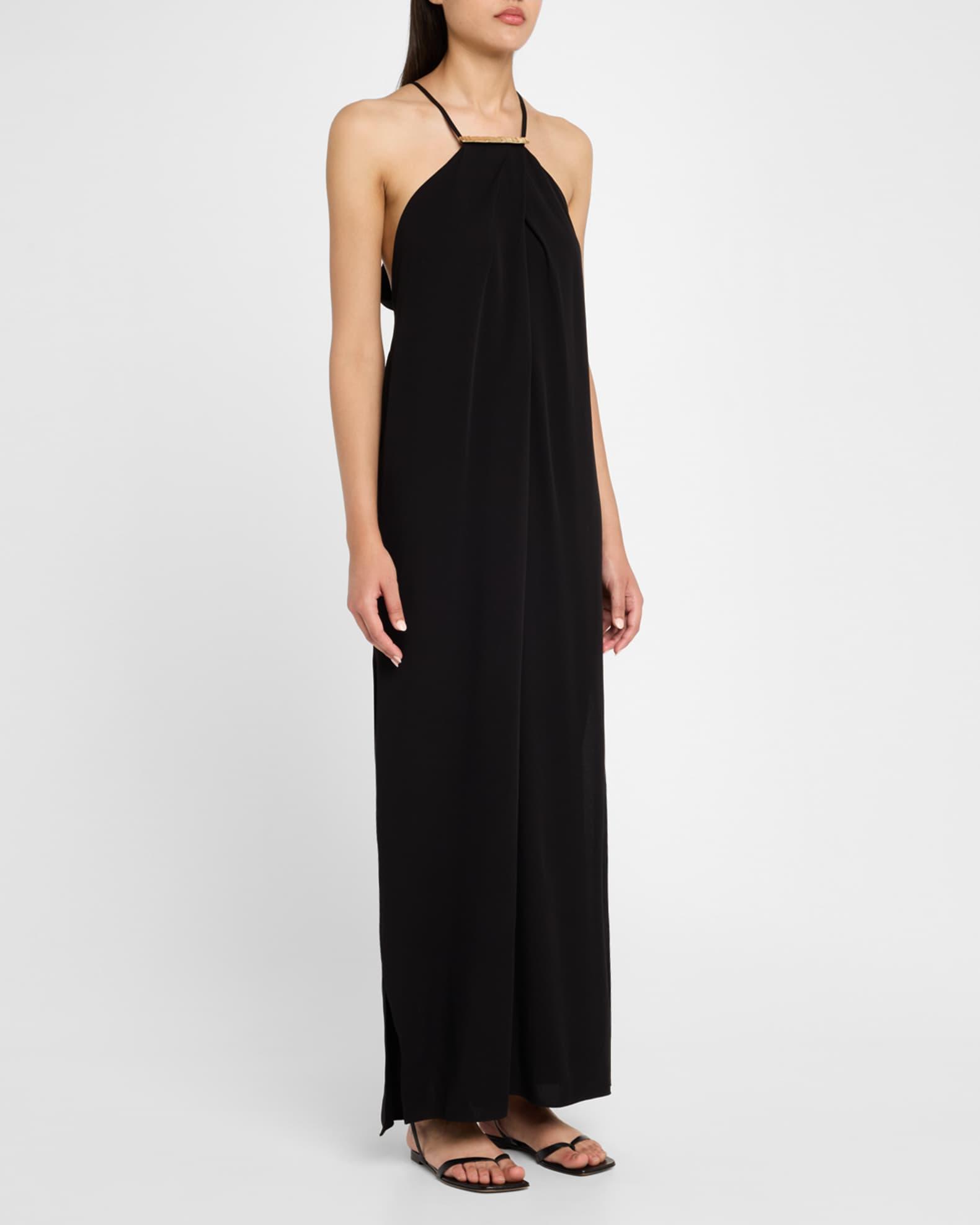 Halter Detailed Maxi Dress Product Image