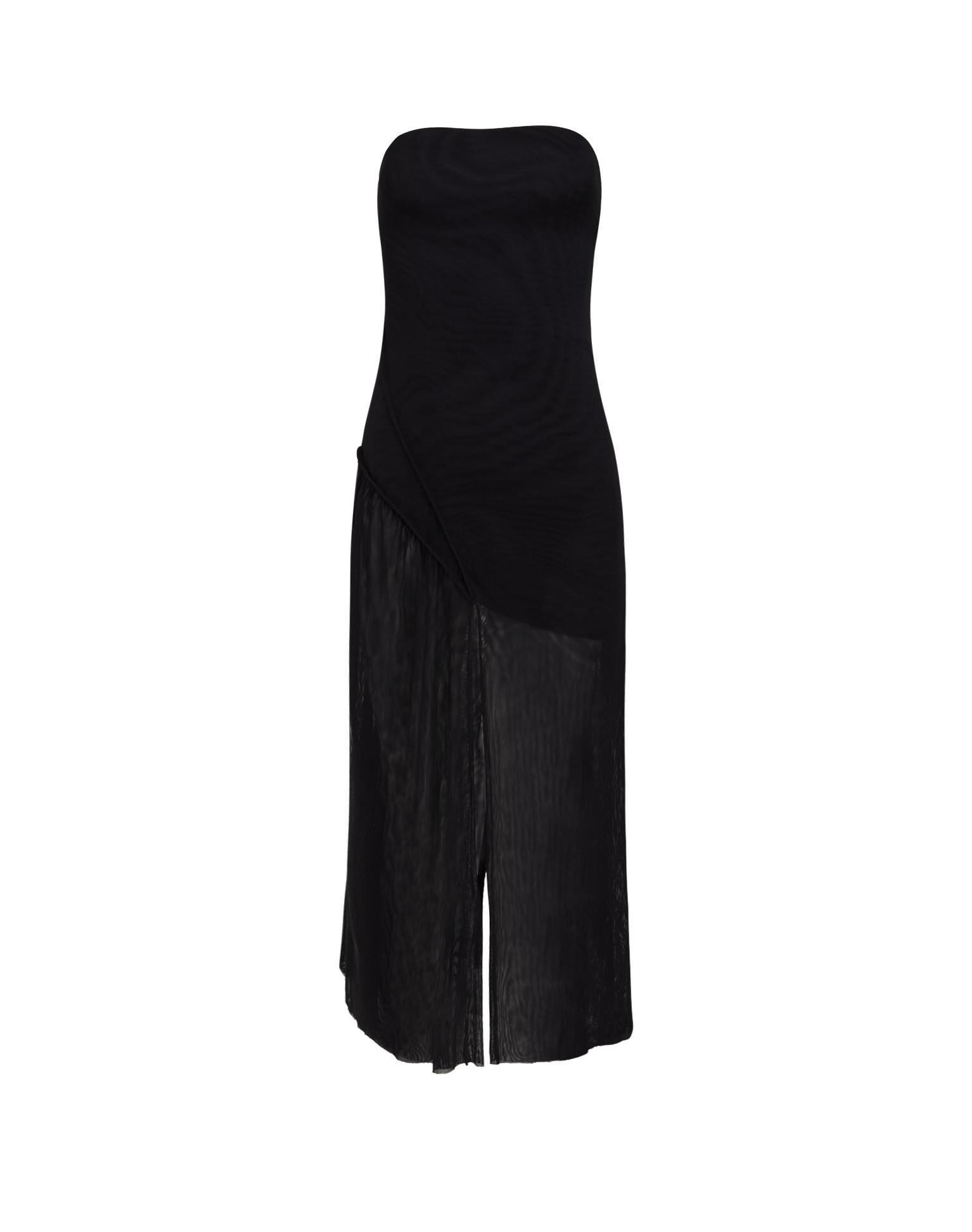 Lavi Long Dress - Black Product Image