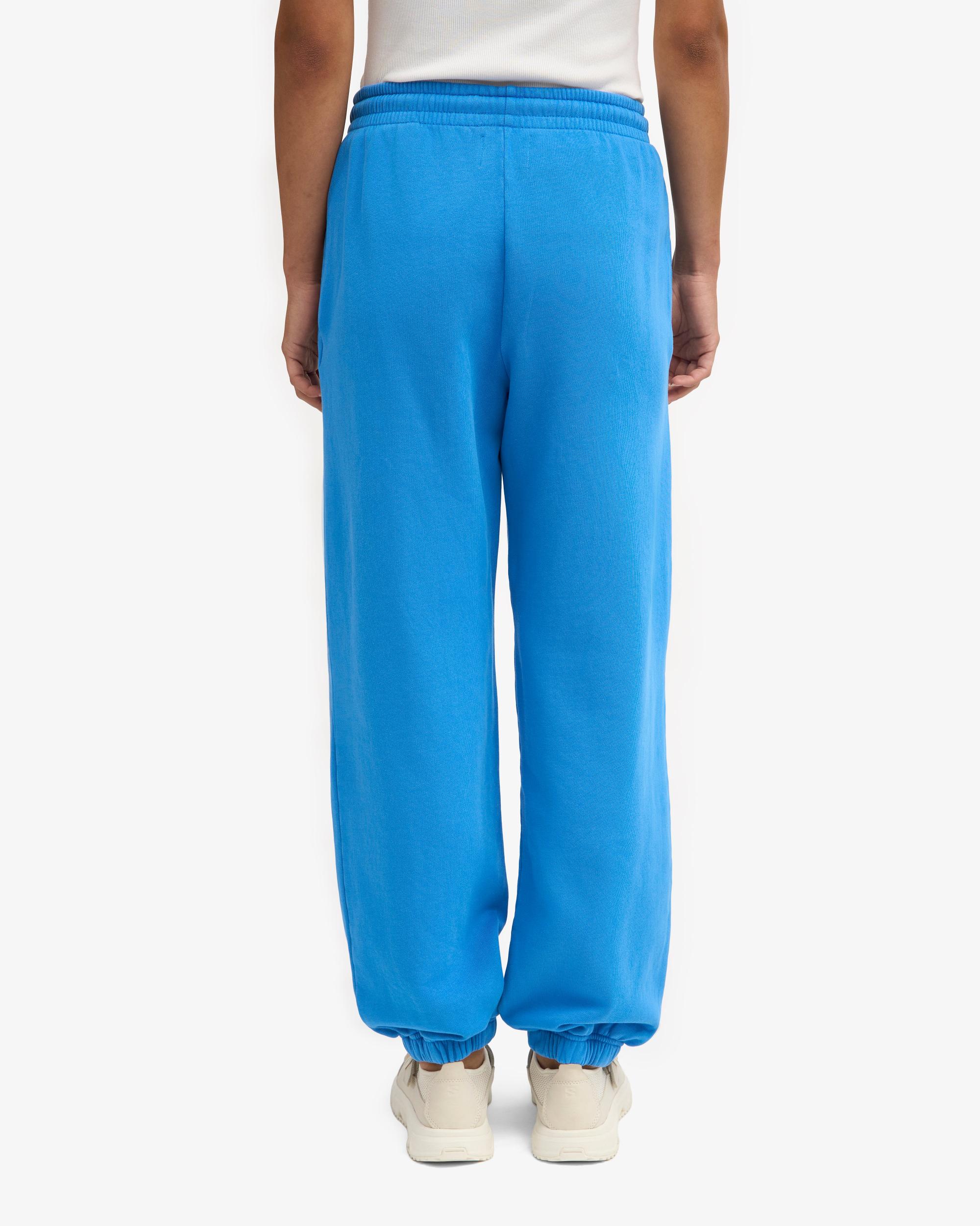 Organic Relaxed Sweatpants - Pacific Blue Product Image