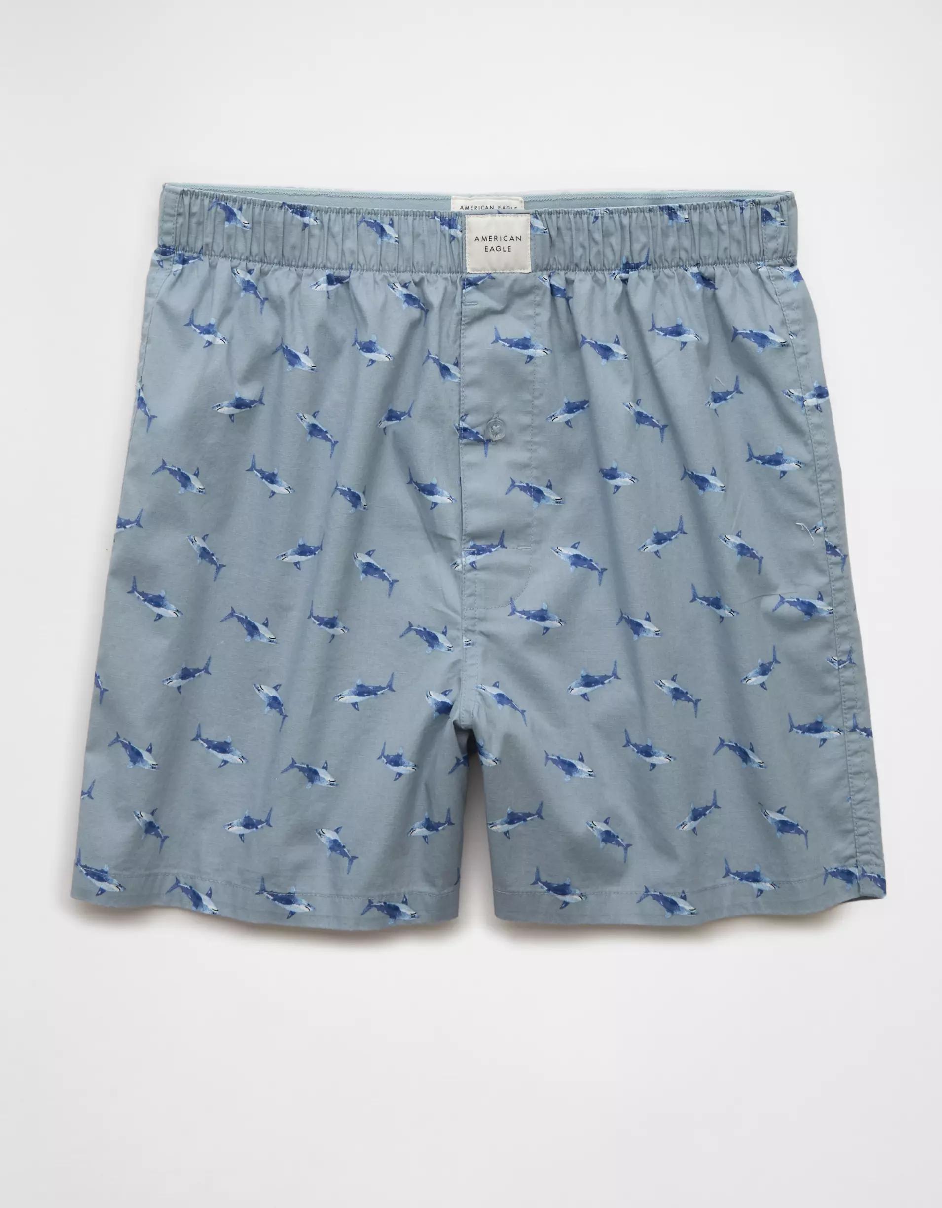 AEO Men's Sharks Stretch Boxer Short Product Image