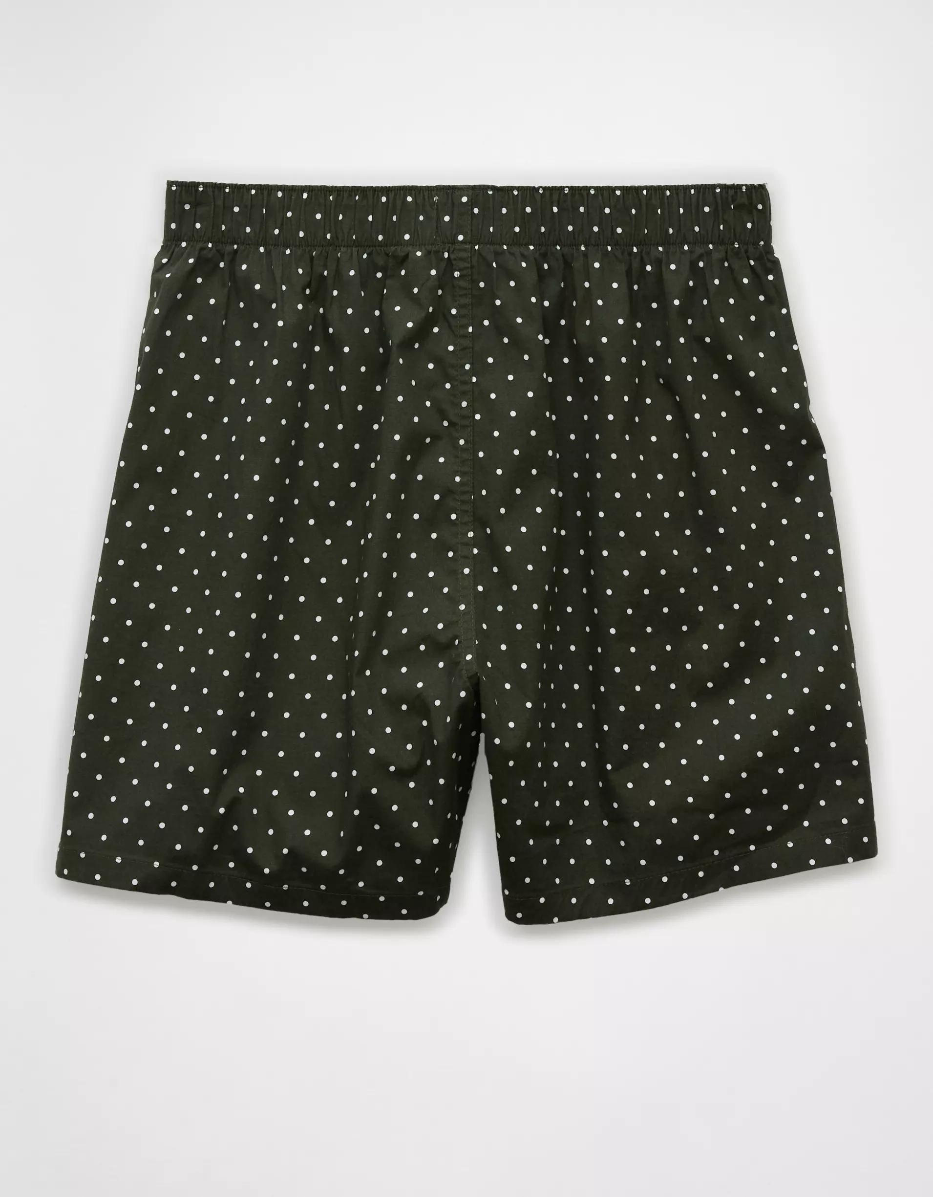 AEO Men's Checkerboard Satin Pocket Boxer Short Product Image