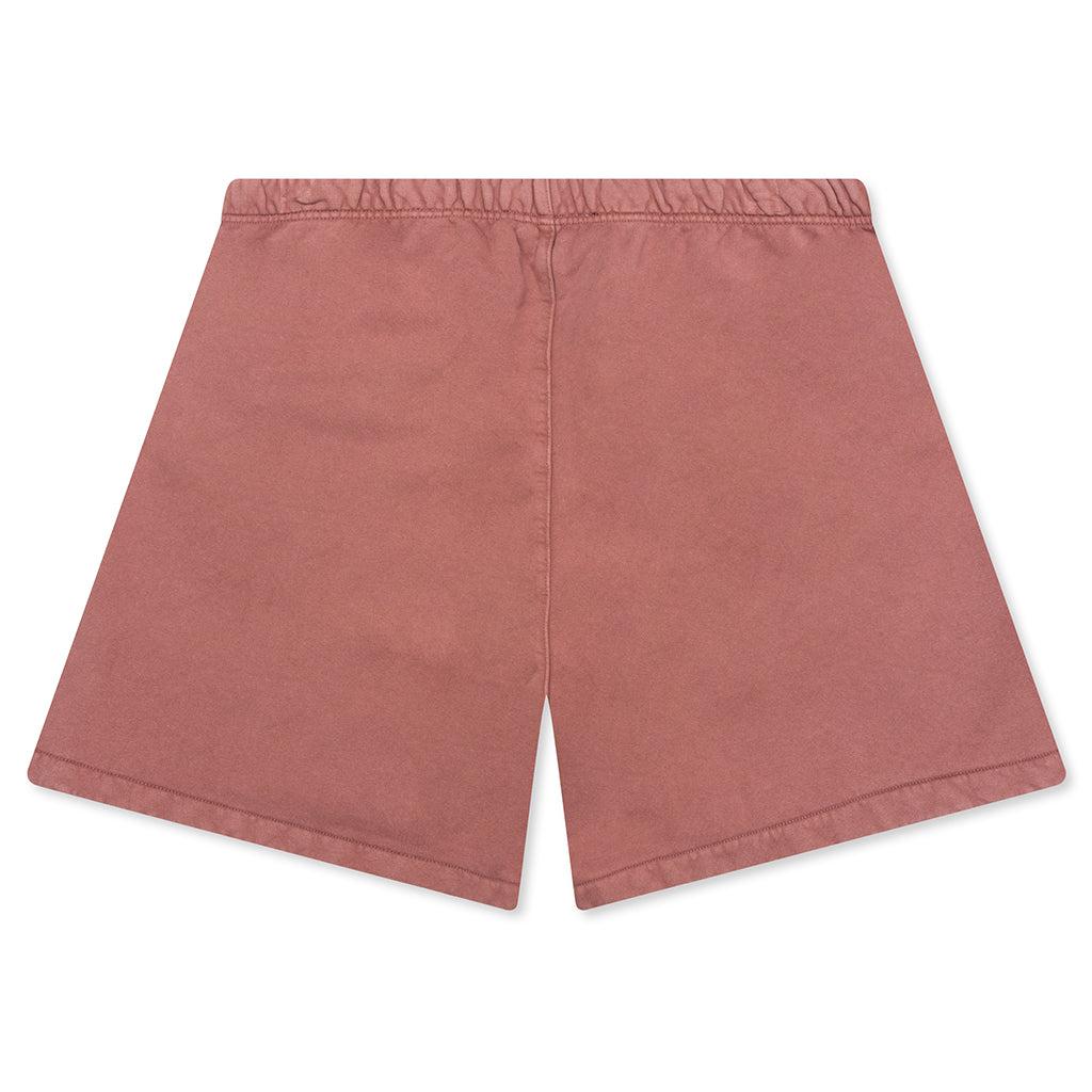 Heavy Fleece Soccer Short - Crimson Male Product Image