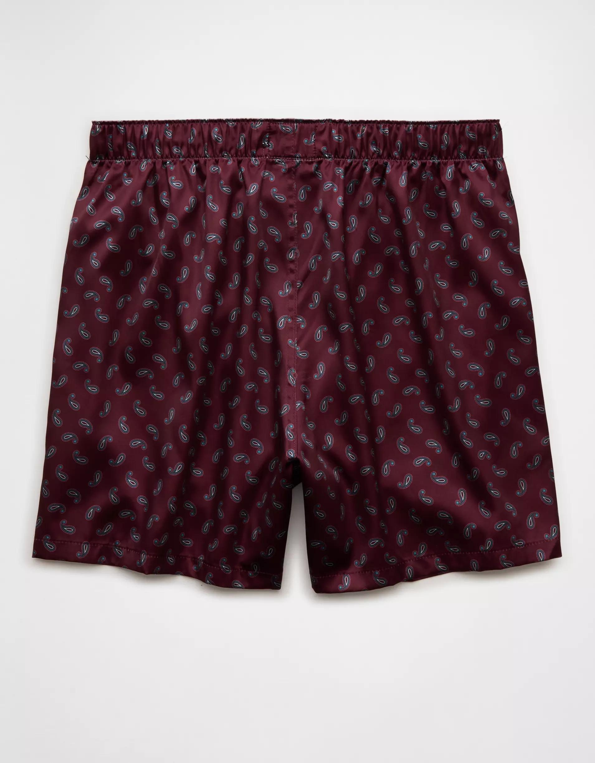 AEO Men's Satin Pocket Boxer Short Product Image