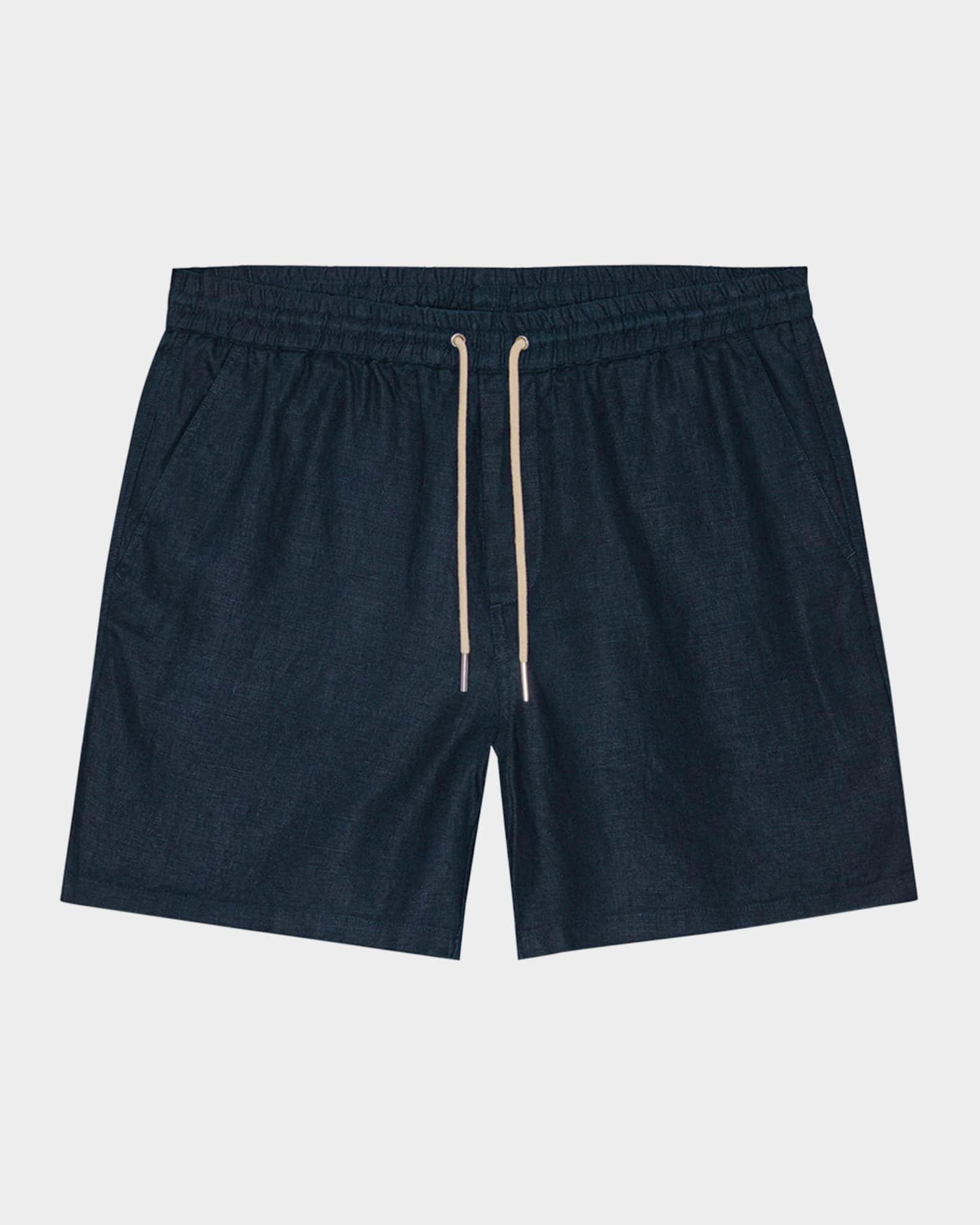 Men's Gregor Drawstring Linen Shorts  Product Image