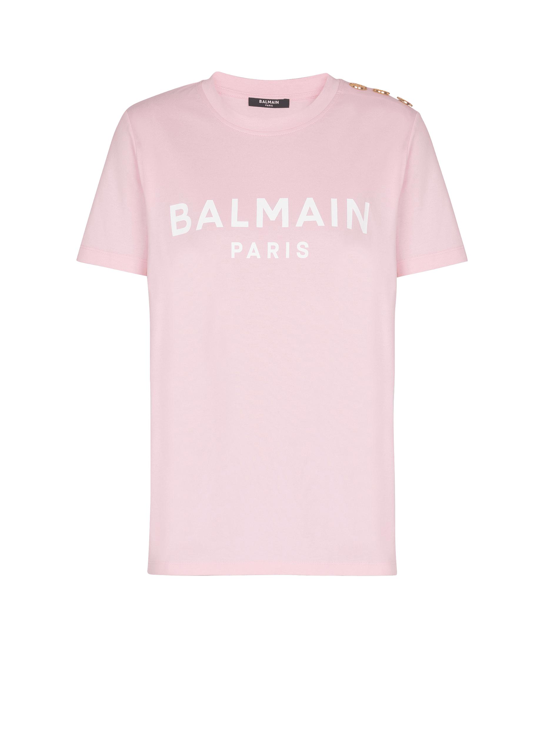 T-shirt with Balmain Paris print Product Image