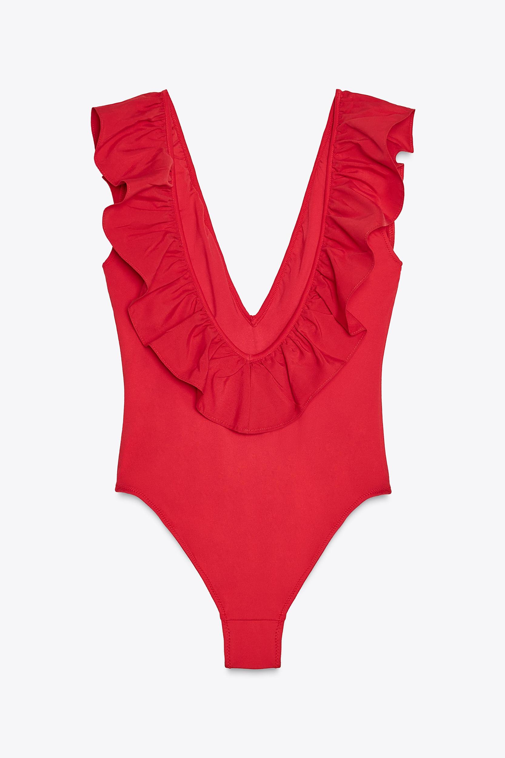 RUFFLED SWIMSUIT Product Image