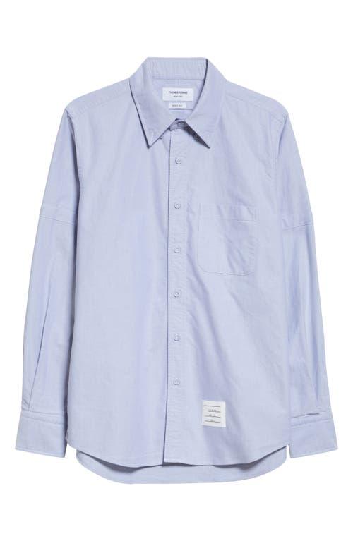 Thom Browne Men's Classic Fit Cotton Button-Down Shirt Product Image