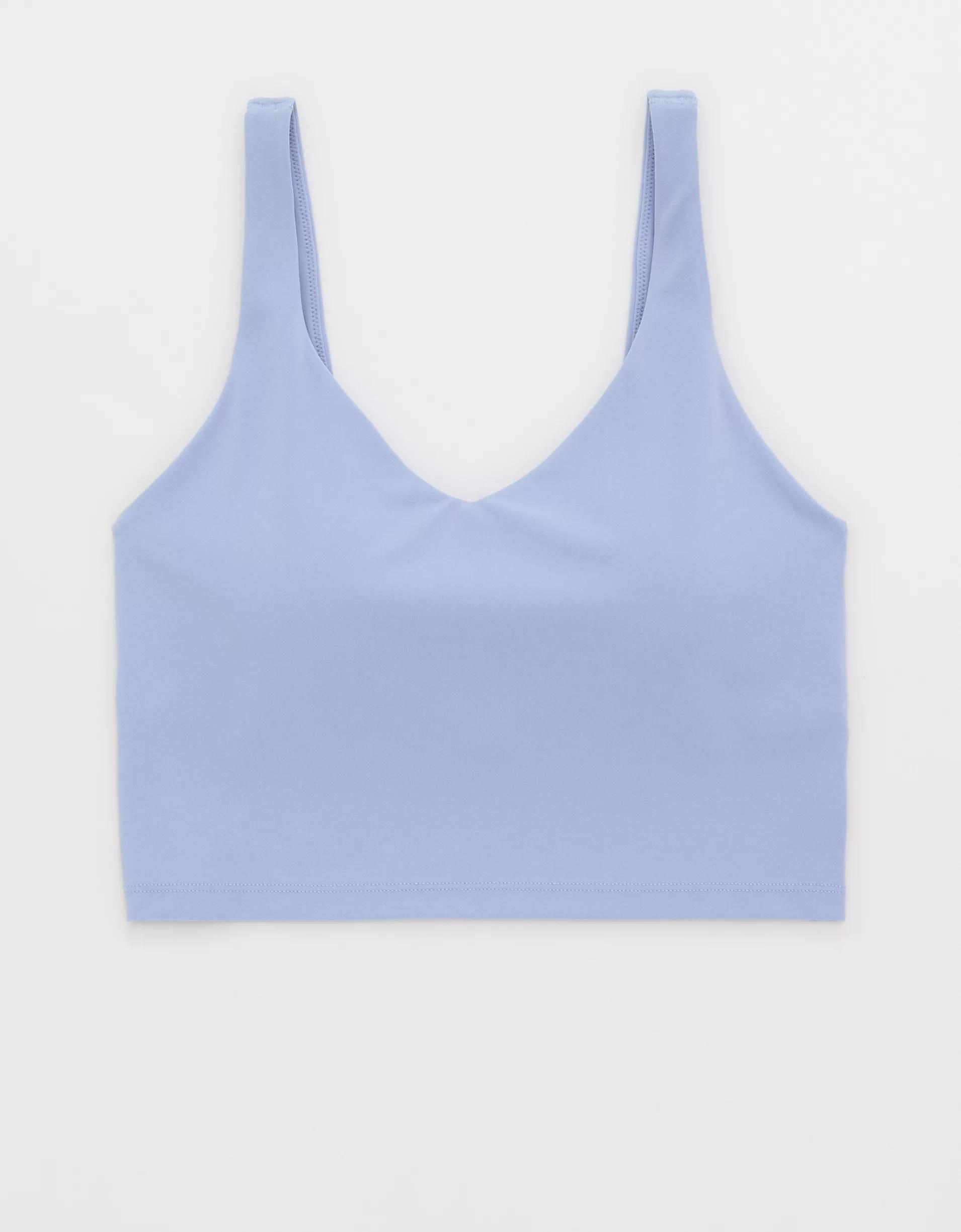 OFFLINE By Aerie Real Me Low Key Longline Sports Bra Product Image