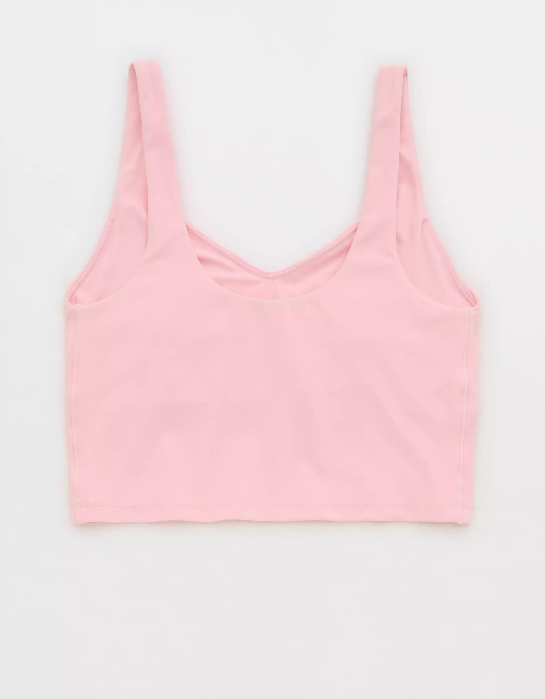 OFFLINE By Aerie Real Me Low Key Longline Sports Bra Product Image