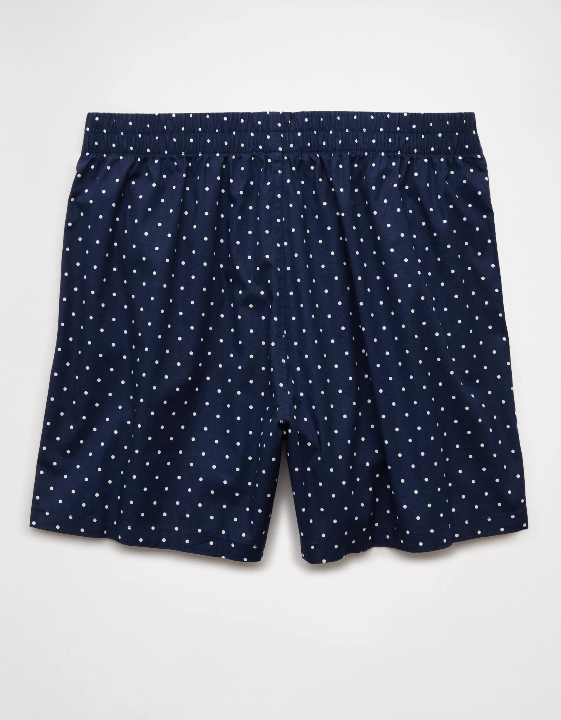 AEO Men's Polka Dots Poplin Pocket Boxer Short Product Image