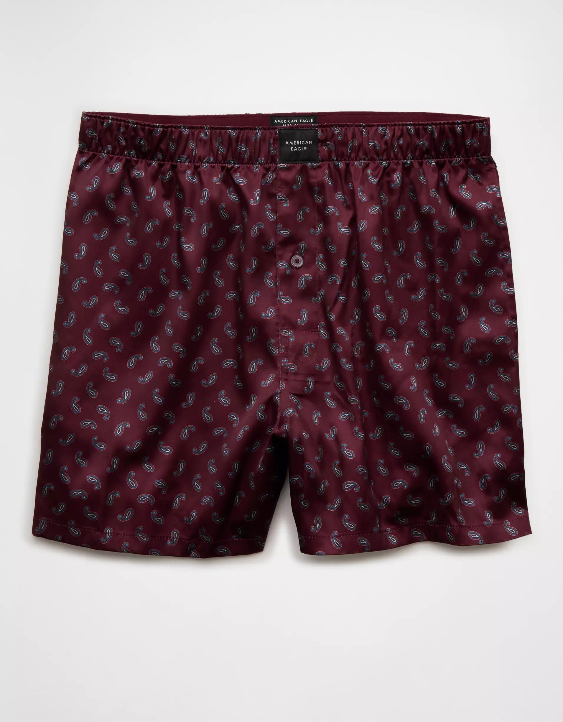 AEO Men's Satin Pocket Boxer Short Product Image