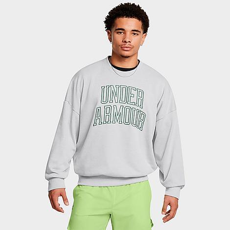 Under Armour Mens UA Icon Heavyweight Terry Oversized Crew Sweatshirt Product Image