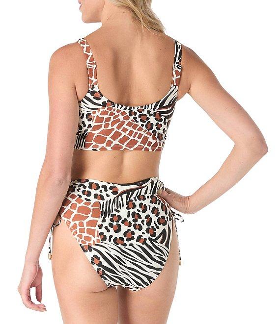 Coco Reef Wild Medley Inspire Animal Print High Waist Swim Bottom Product Image
