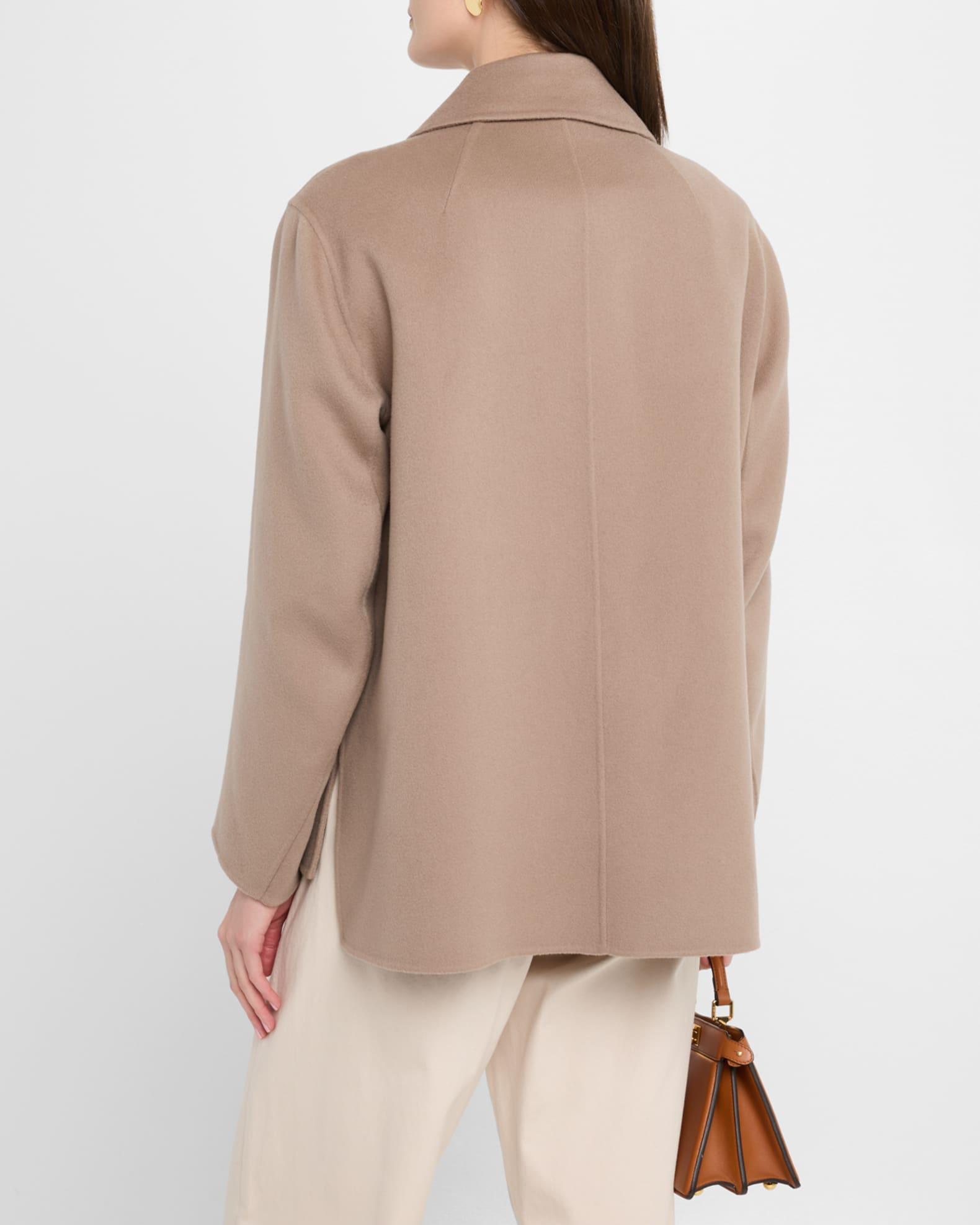 Lily Brushed Wool Shirt Jacket Product Image