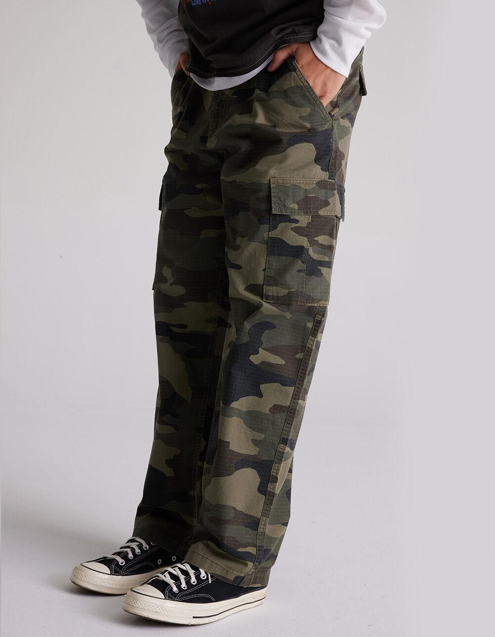 RSQ Mens Loose Cargo Ripstop Pants - ACORN Product Image