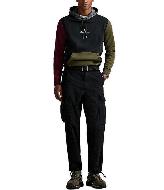 Polo Ralph Lauren Color Block Double-Knit Hoodie Product Image