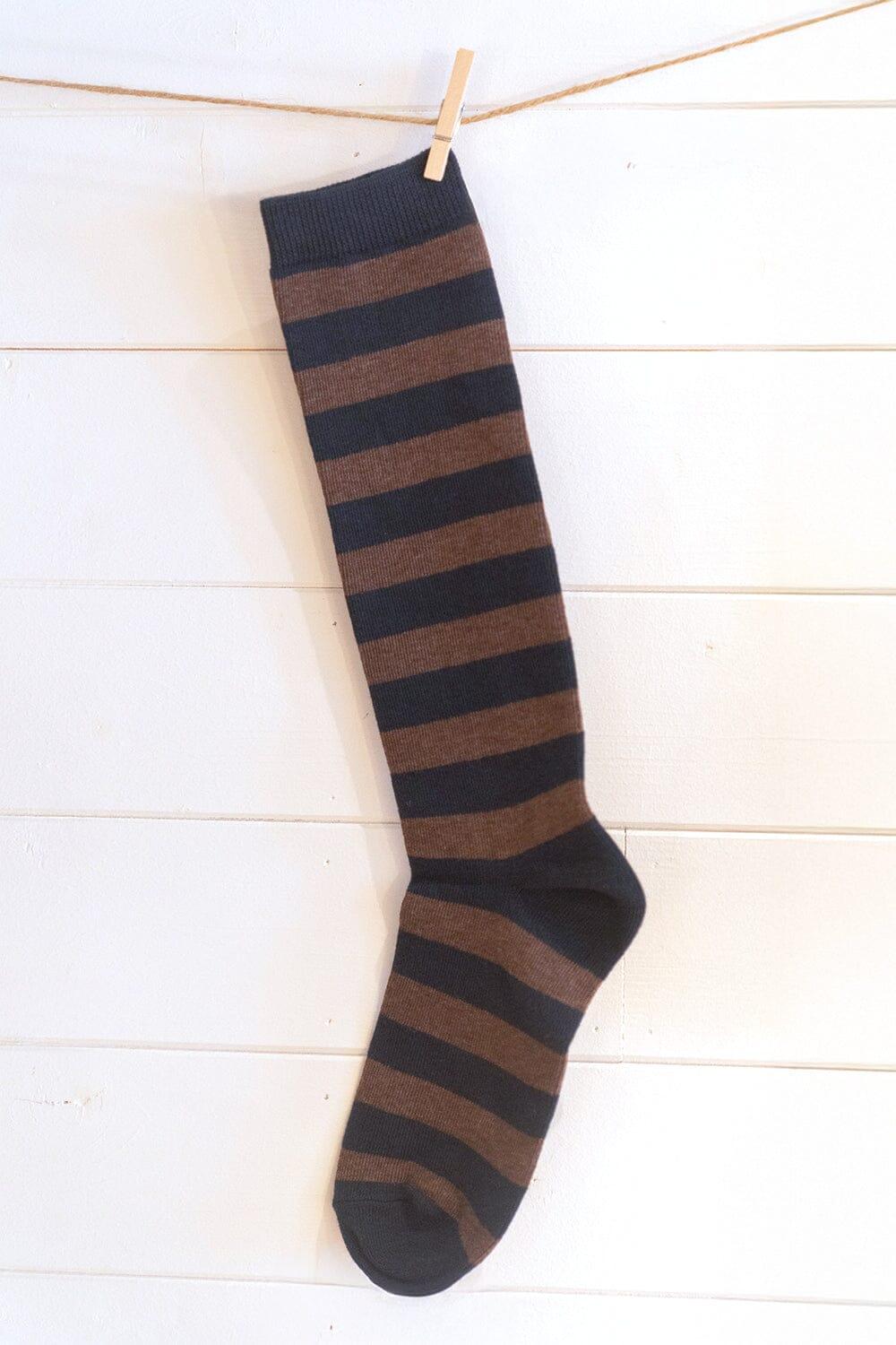 Striped Knee Socks Product Image