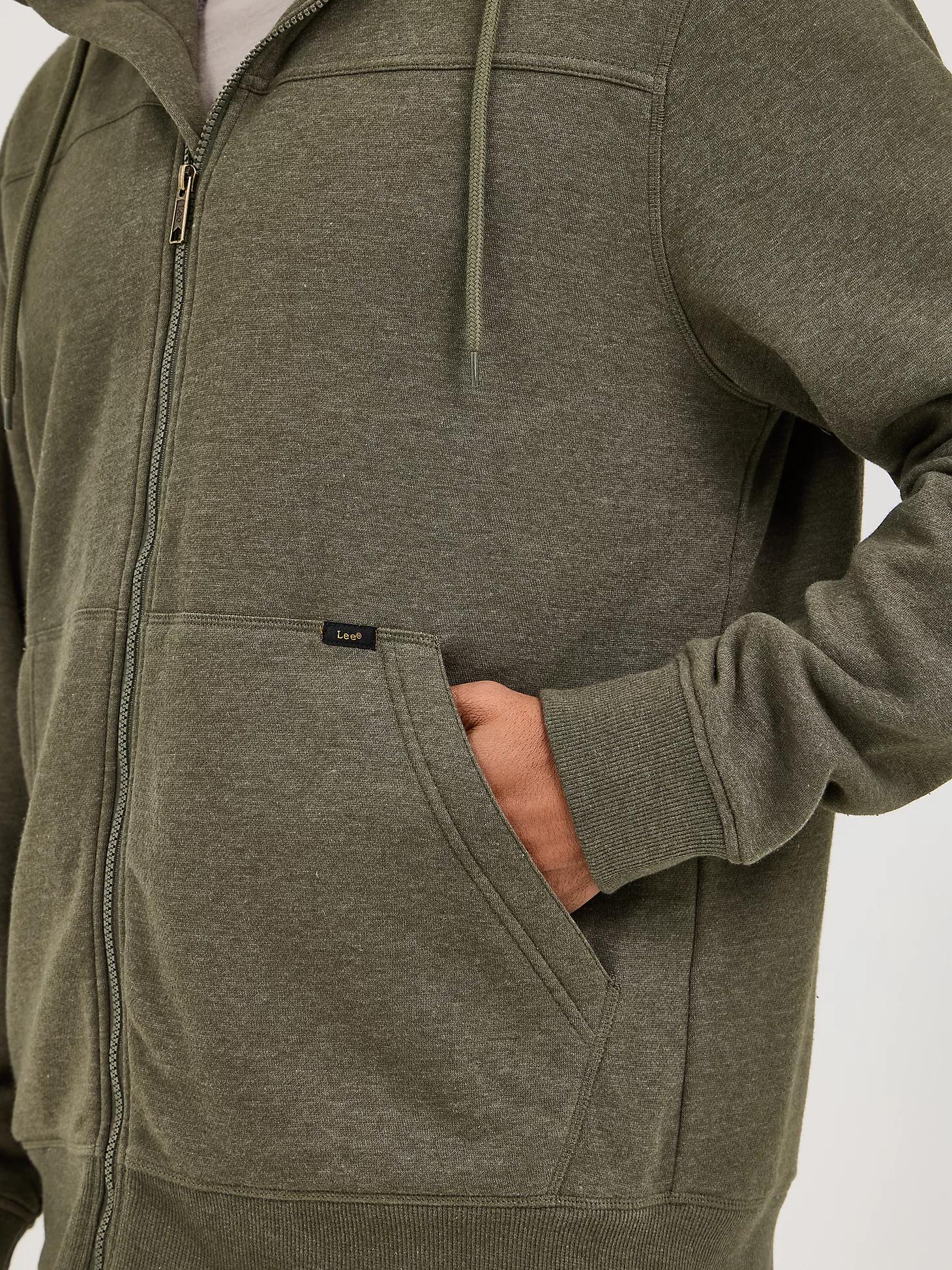 Men's Water Resistant Hooded Sherpa Jacket | Men's Jackets & Outerwear | Lee® Product Image