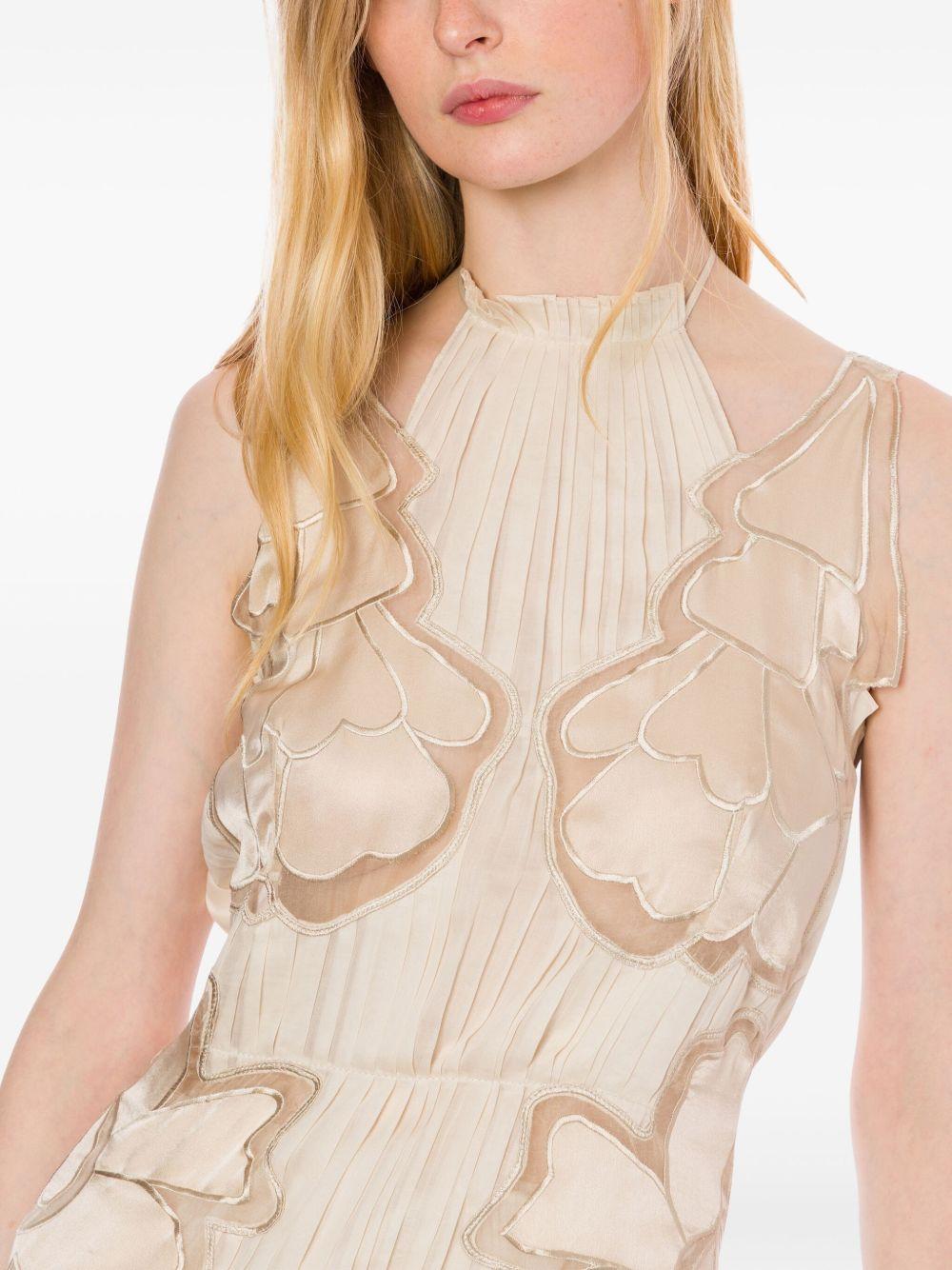 pleated maxi dress Product Image