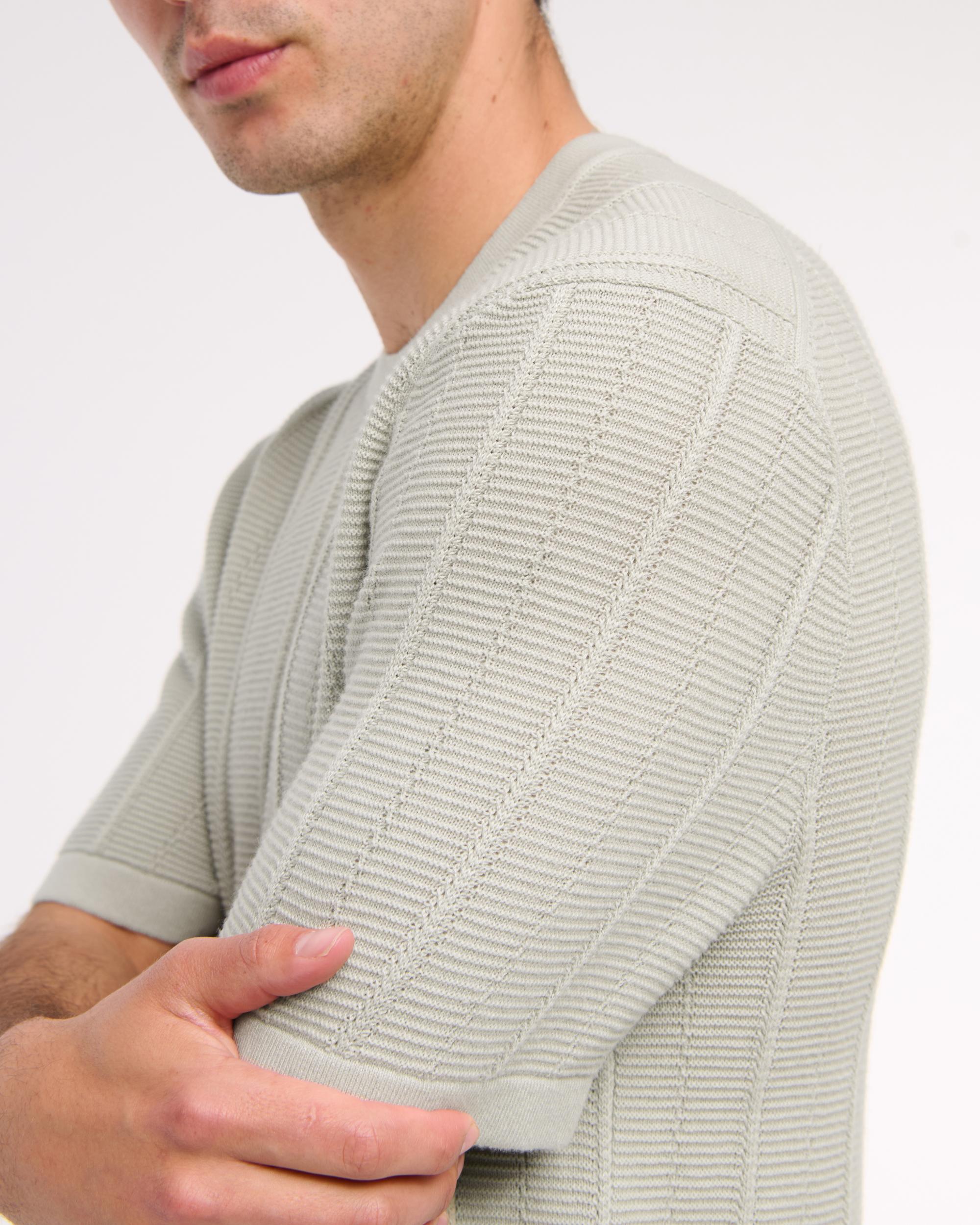 Stitched Sweater Tee Product Image