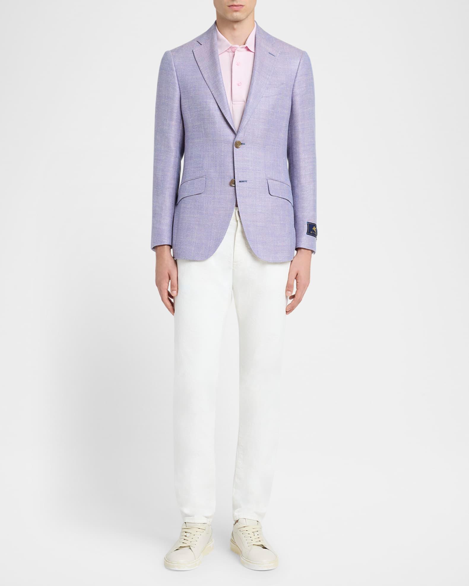 Men's Herringbone Sport Coat Product Image