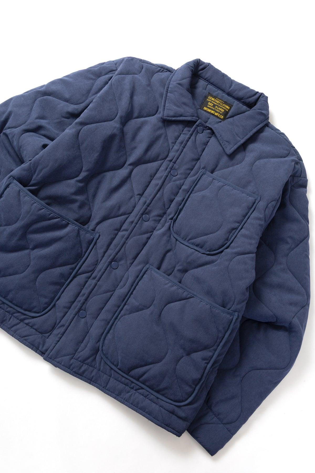 Okonkwo MFG - Quilted Jacket - Blue Product Image
