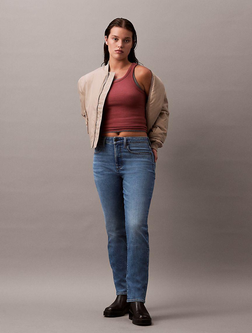 Original Curvy Straight Fit Jeans Product Image