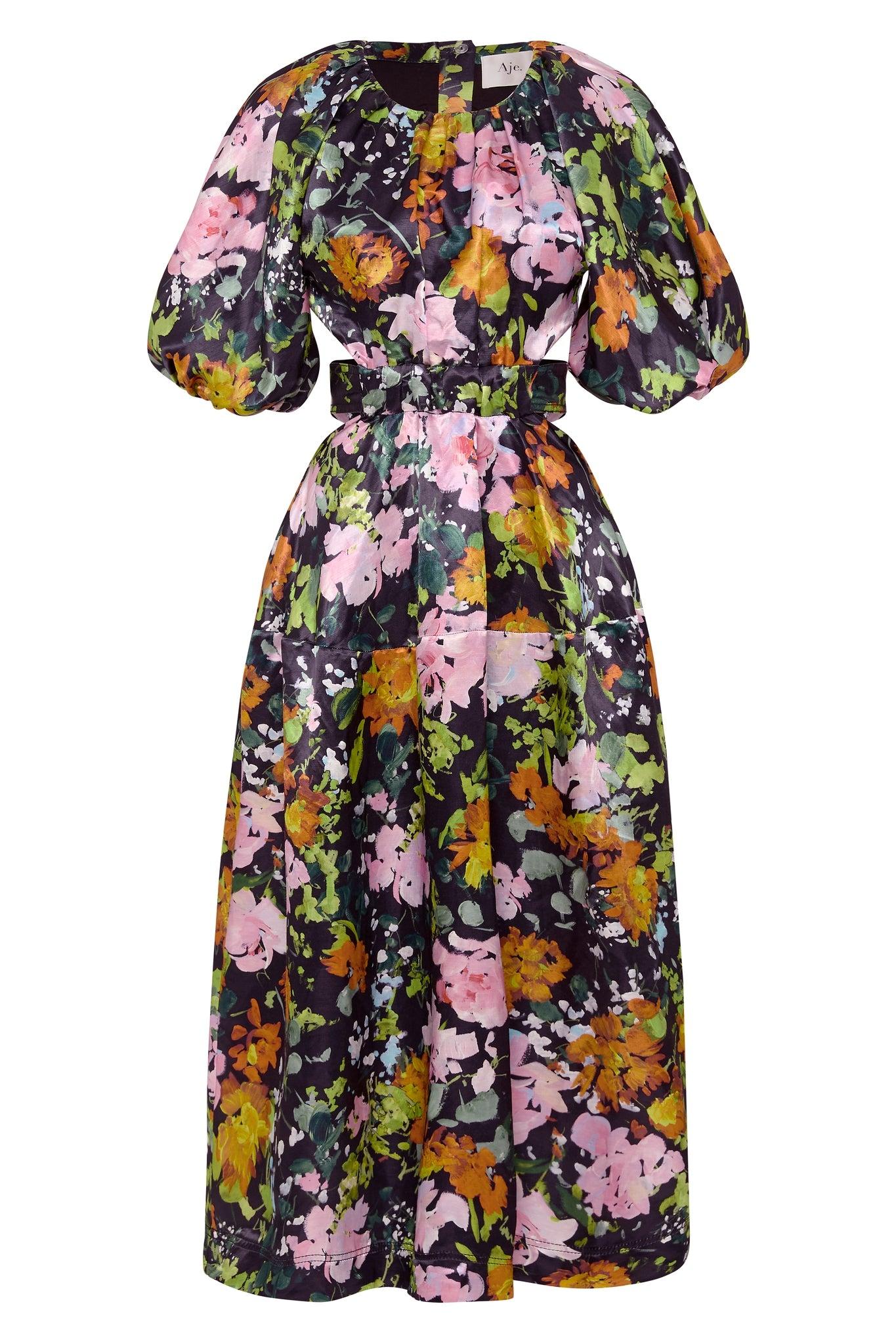 Mimosa Cutout Midi Dress Product Image