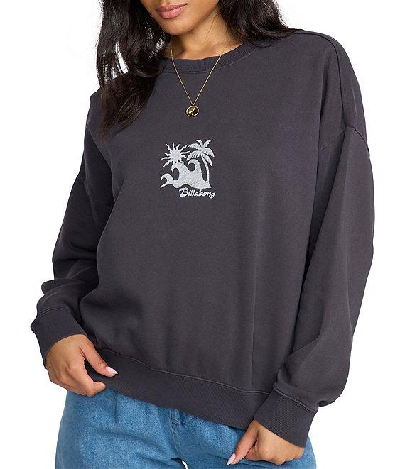 Billabong Echo Long Sleeve Brushed Fleece Sweatshirt Product Image