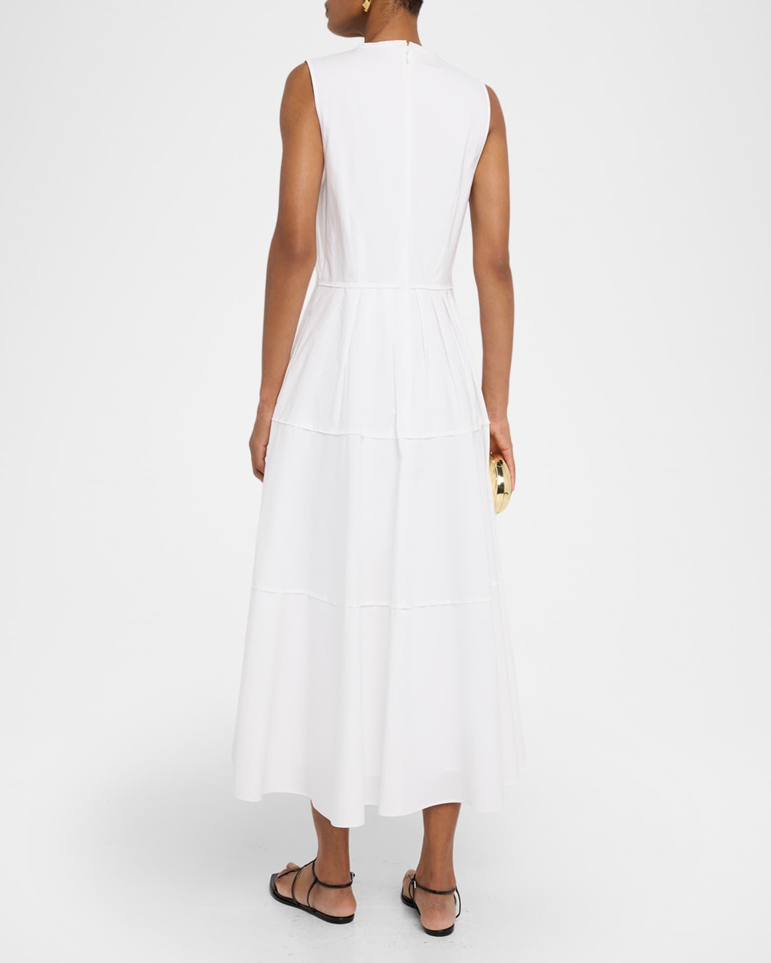 Kailey Stretch Poplin Maxi Dress Product Image