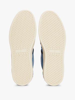 Tommy Jeans Low-Top Mixed-Media Sneaker Product Image