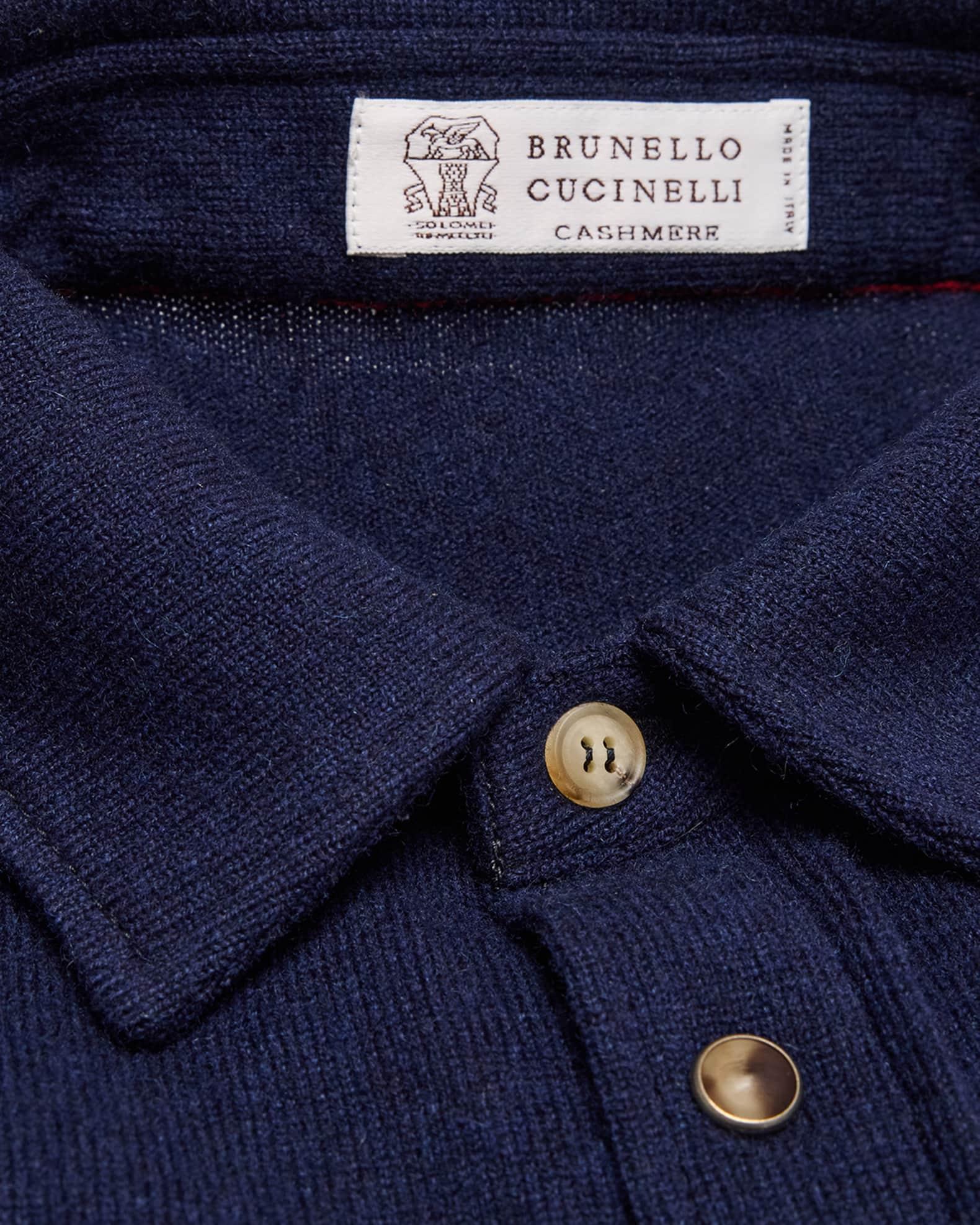 Men's Wool-Cashmere Western Overshirt Product Image