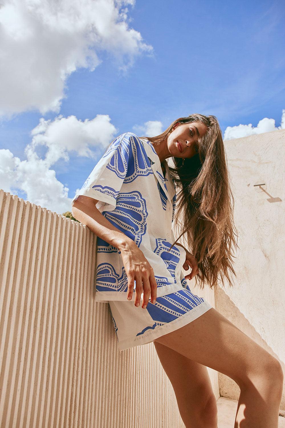 Kara Top - Seashell Product Image