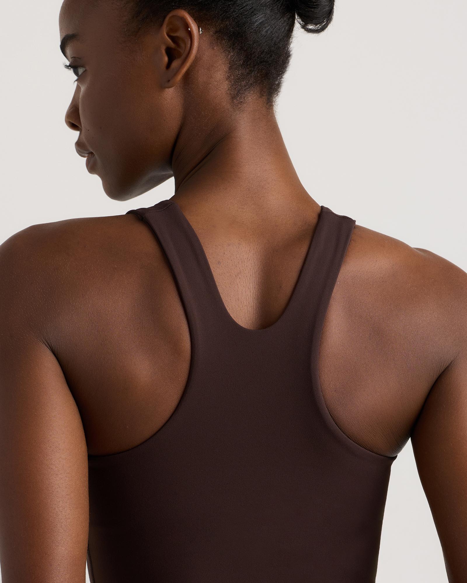 Quince | Women's Ultra-Form High-Neck Cropped Tank Top Nylon/Spandex Product Image