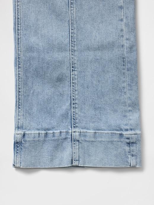 High Rise Stride Wide-Leg Ankle Jeans Product Image