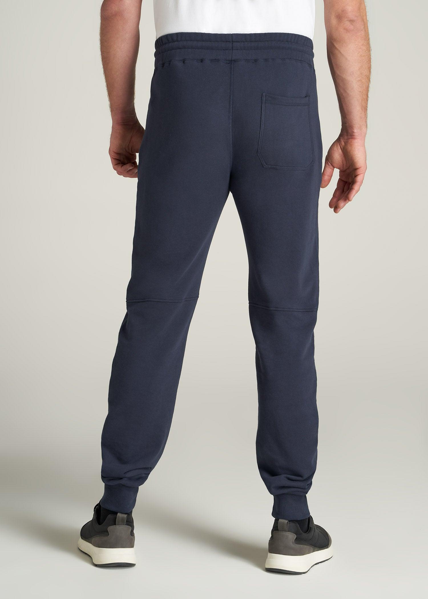 Wearever French Terry Joggers for Tall Men in Navy Male Product Image