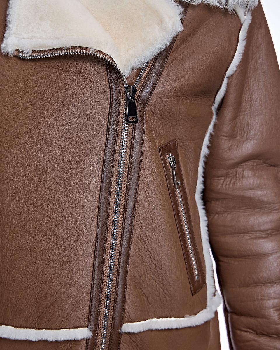 LAMB JACKET WITH TIKRADOR SHEEP COLLAR Product Image