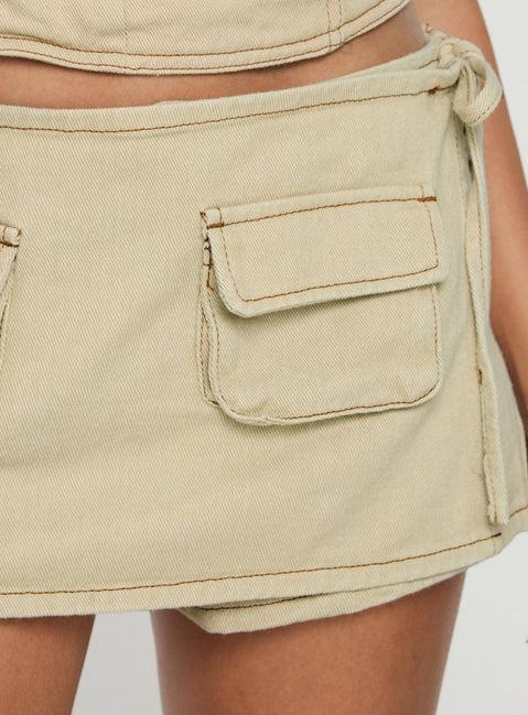 Countryside Skort Ecru Product Image
