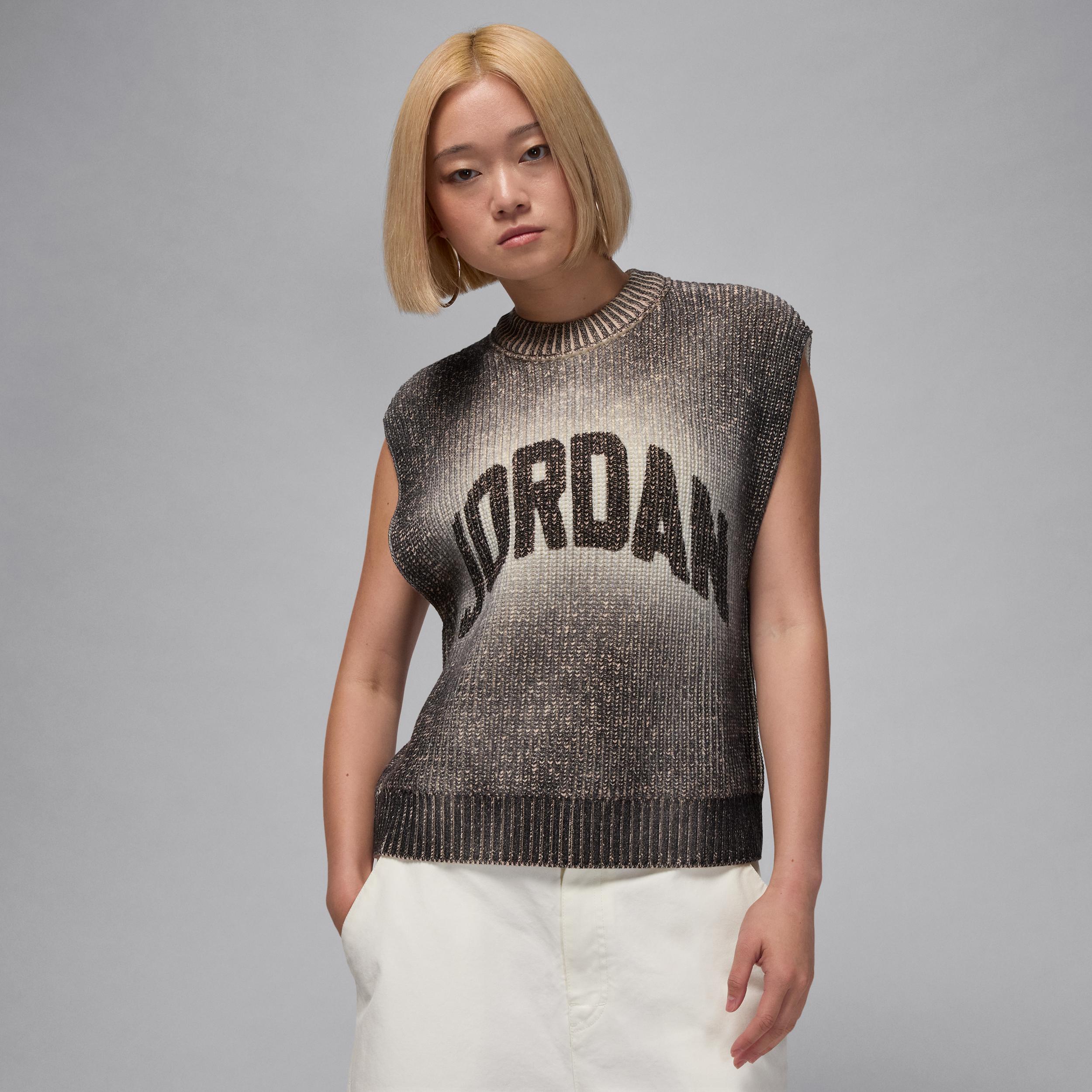 Womens Jordan Flight Knit Vest | HQ9190-045 Product Image