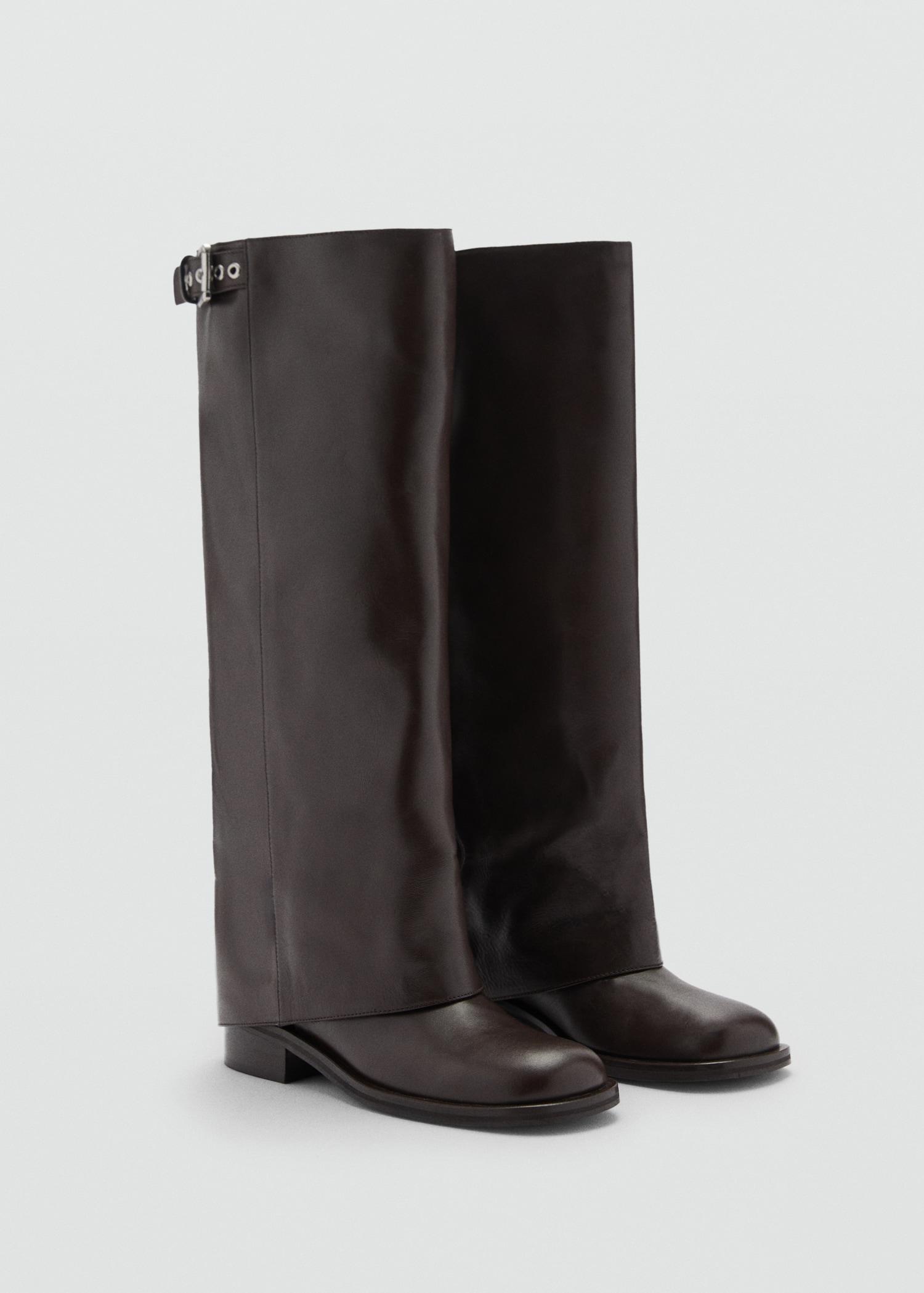 Buckle ankle boots - Women | MANGO USA Product Image