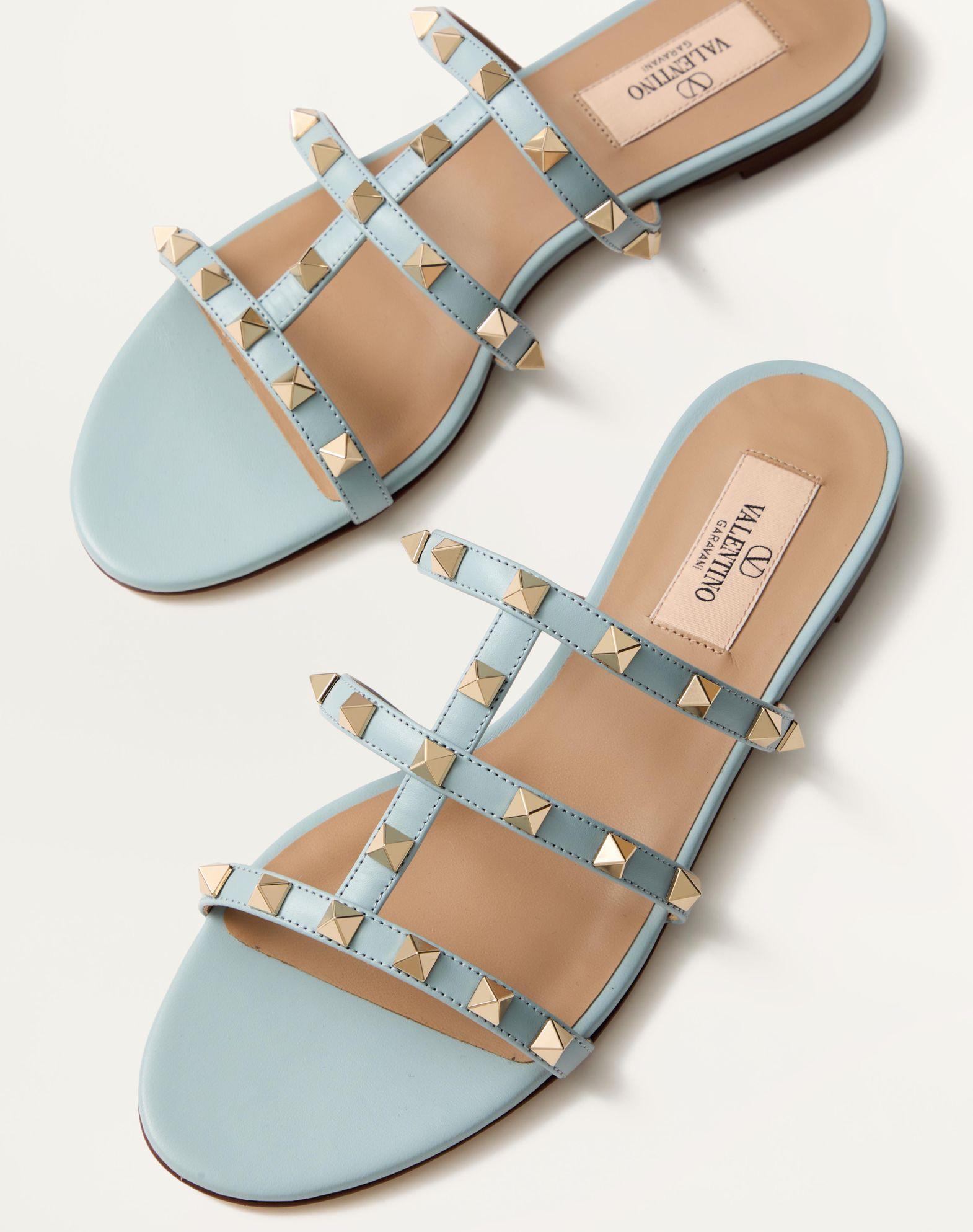 Rockstud Flat Slide Sandal Product Image