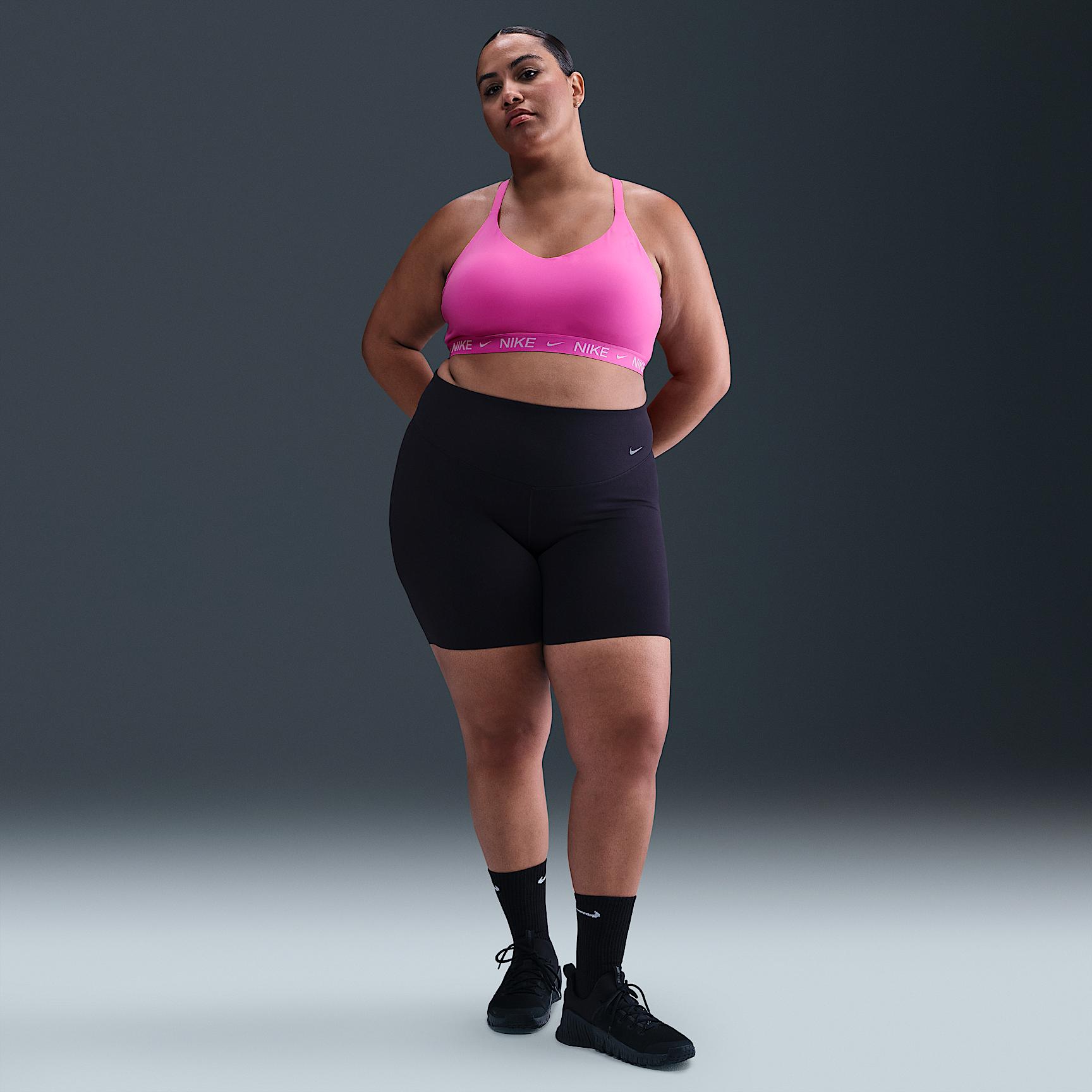 Nike Womens Indy Light Support Padded Adjustable Sports Bra (Plus Size) | FD1064-653 Product Image