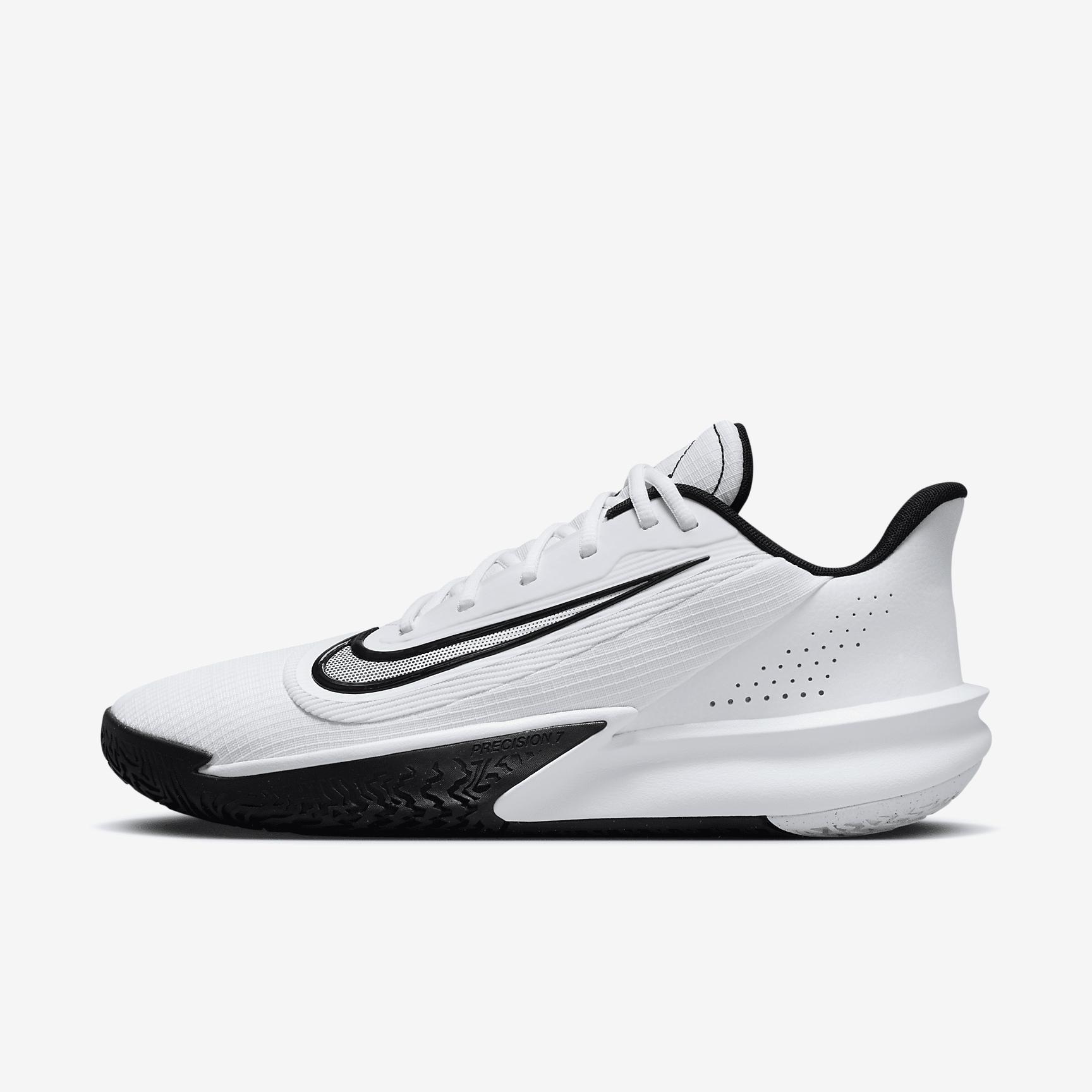 Nike Mens Precision 7 Basketball Shoes | FN4322-101 Product Image