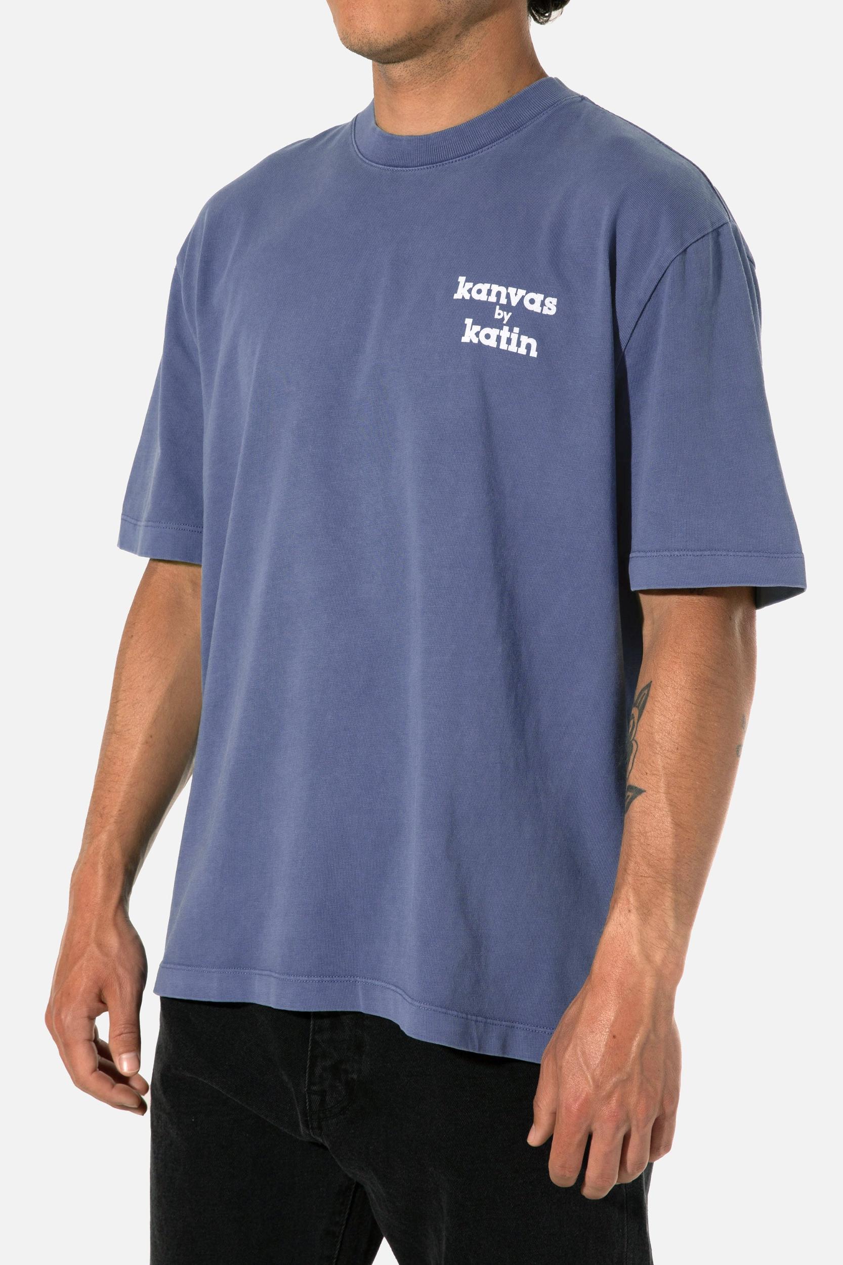 K-MAN BOX FIT TEE - BLACK WASH PIGMENT DYE / M Product Image