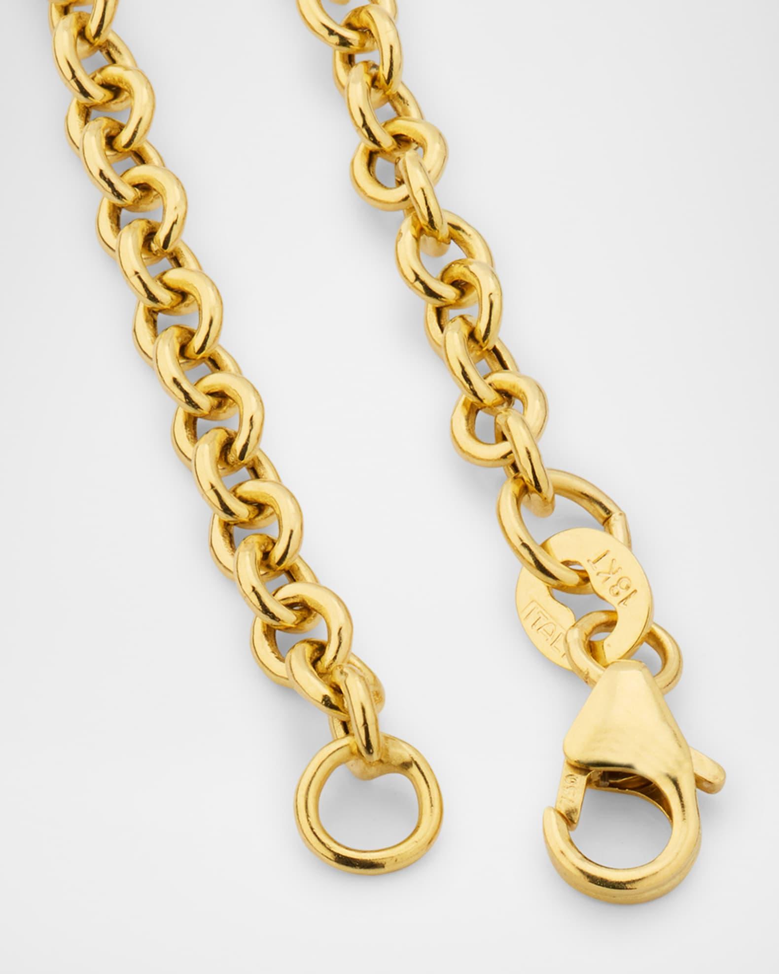 G One 18K Yellow Gold Emerald Pendant Necklace Product Image