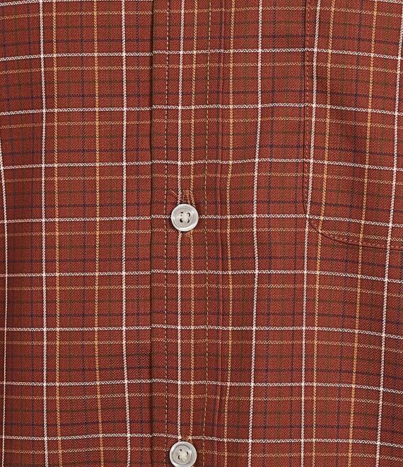 Roundtree & Yorke TravelSmart Easy Care Herringbone Small Check Sport Shirt Product Image