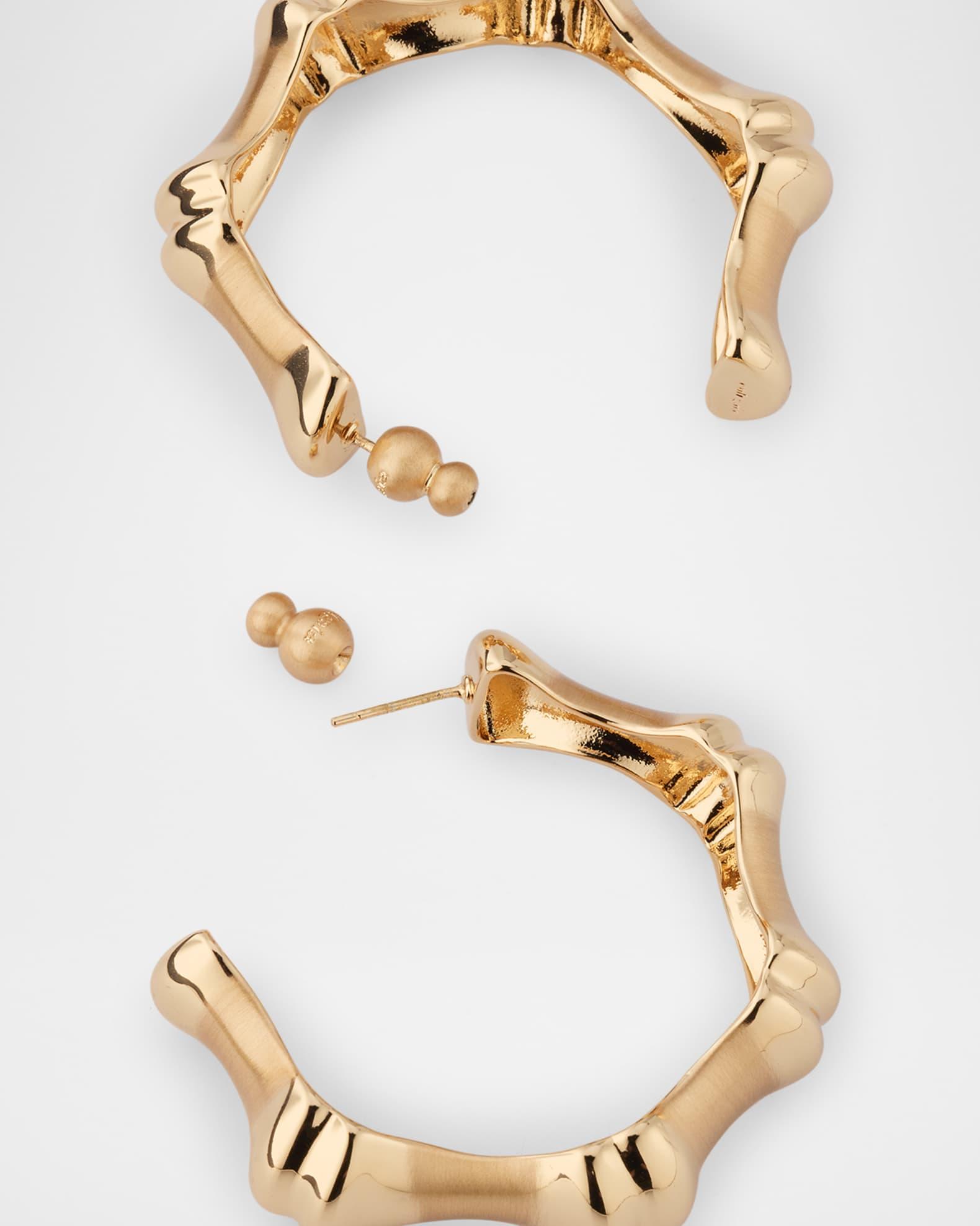 Bambu Hoop Earrings Product Image