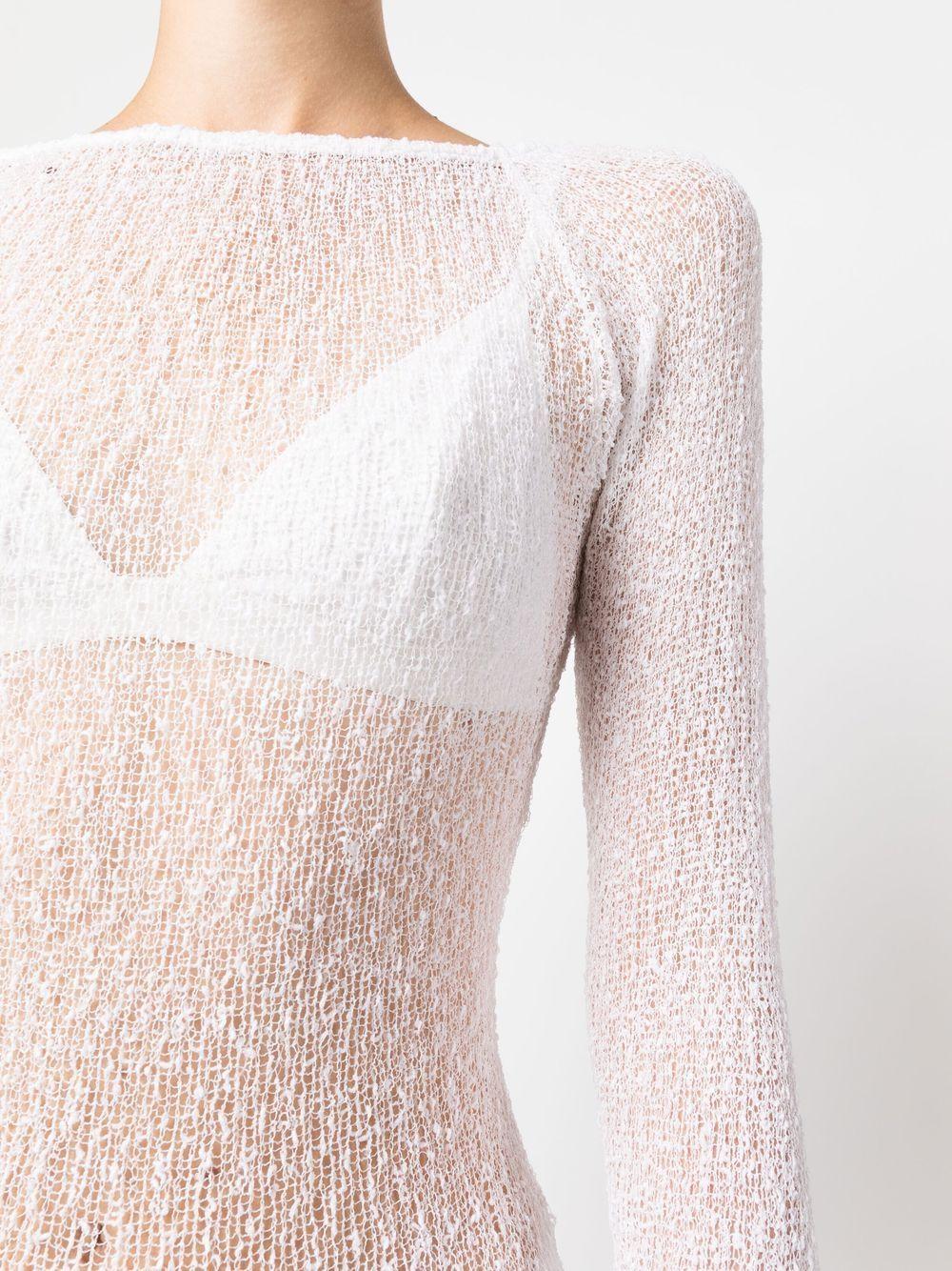 Andy open-knit mini dress  Product Image