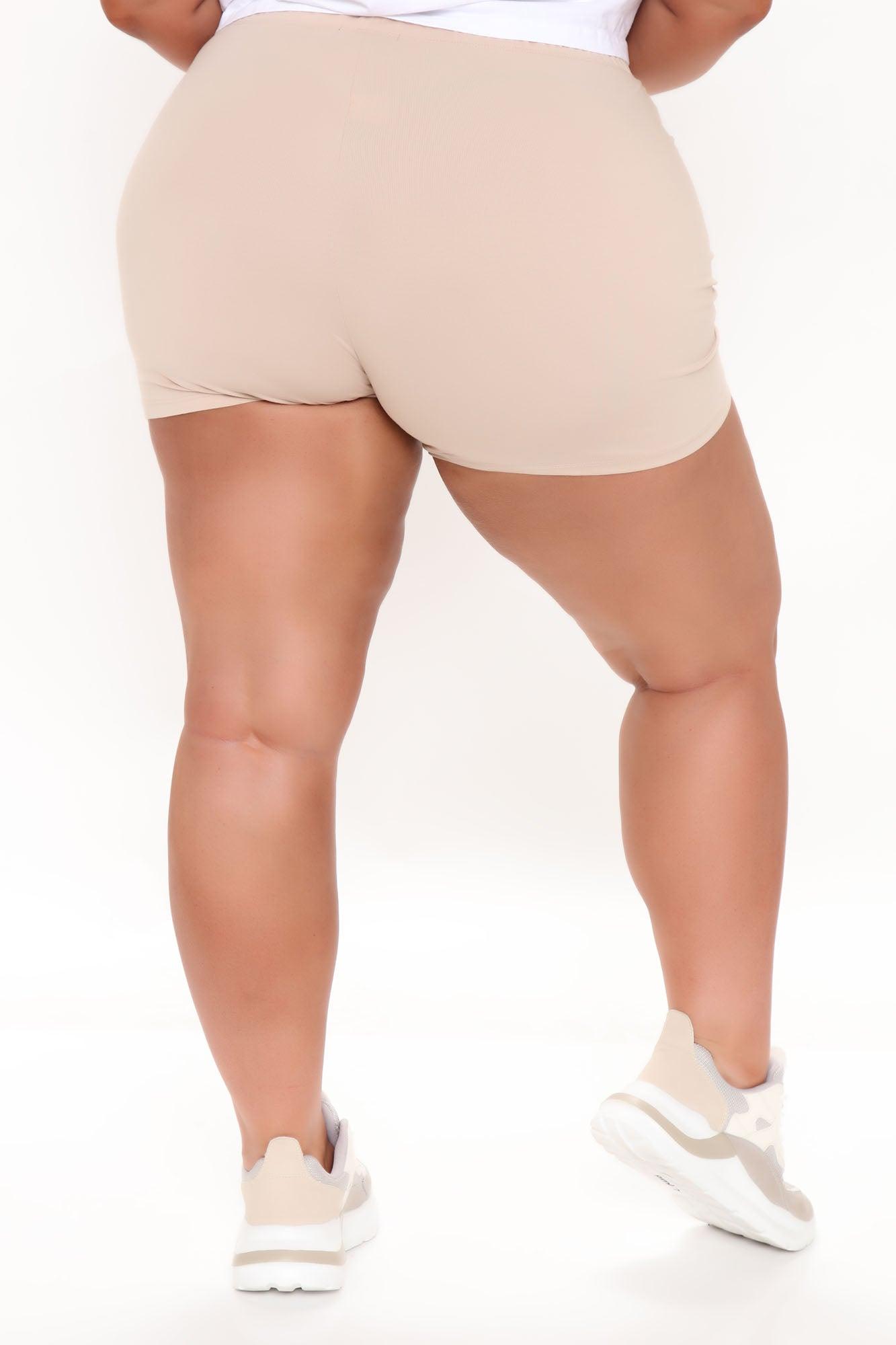 Plain Jane Mini Shorts - Taupe Product Image