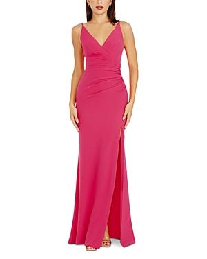 Dress the Population Jordan Plunge Neck Gown Product Image